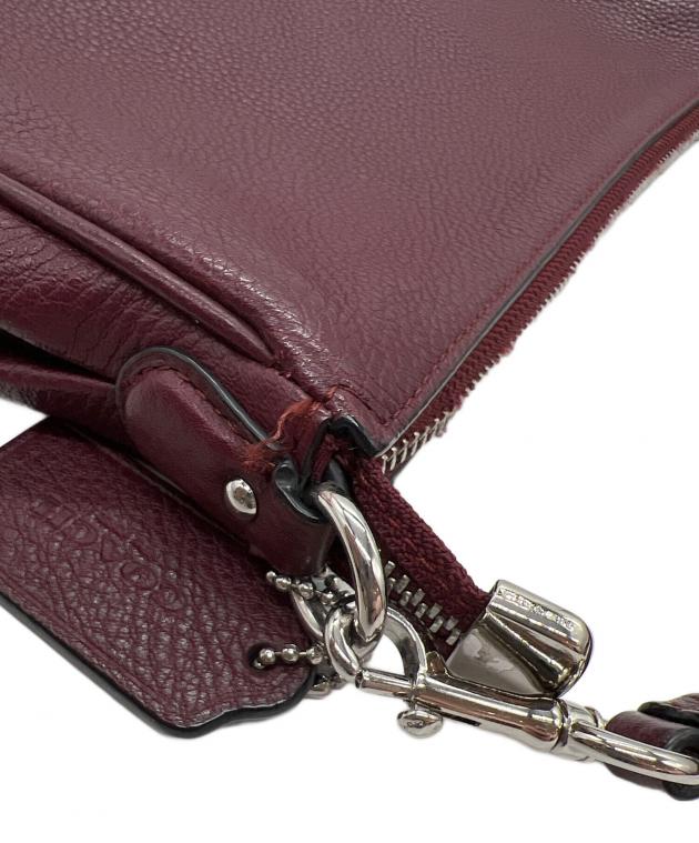 中古・古着通販】COACH (コーチ) ショルダーバッグ ボルドー｜ブランド
