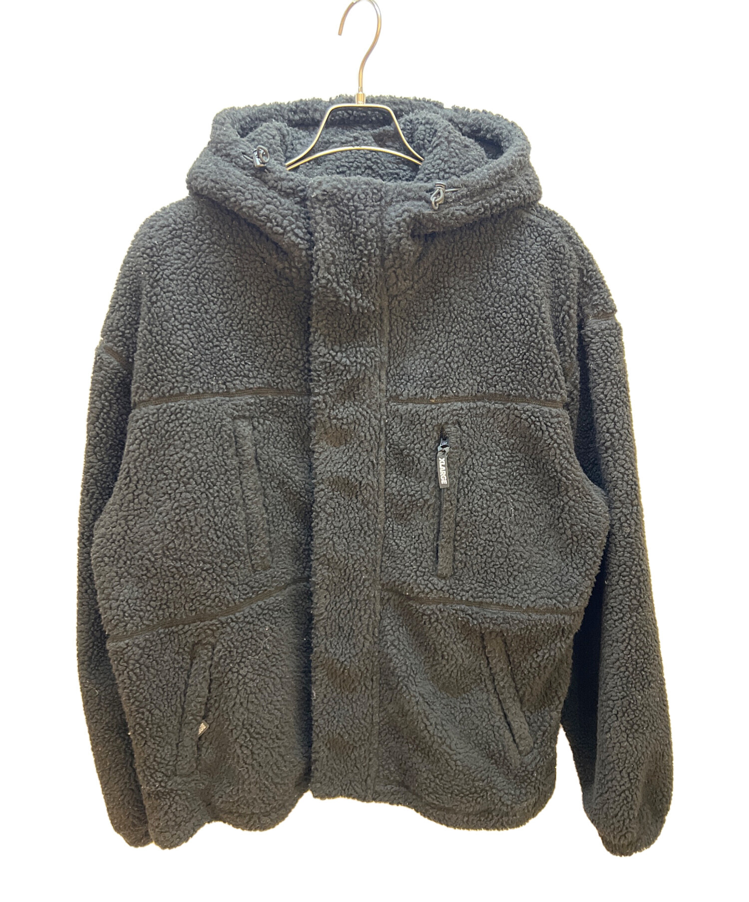 クラシック中古LP１４枚　本体良好ジャケットカバーに傷み有　作曲家本人演奏有 中古・古着通販】X-LARGE (エクストララージ) ボアジャケット ブラック