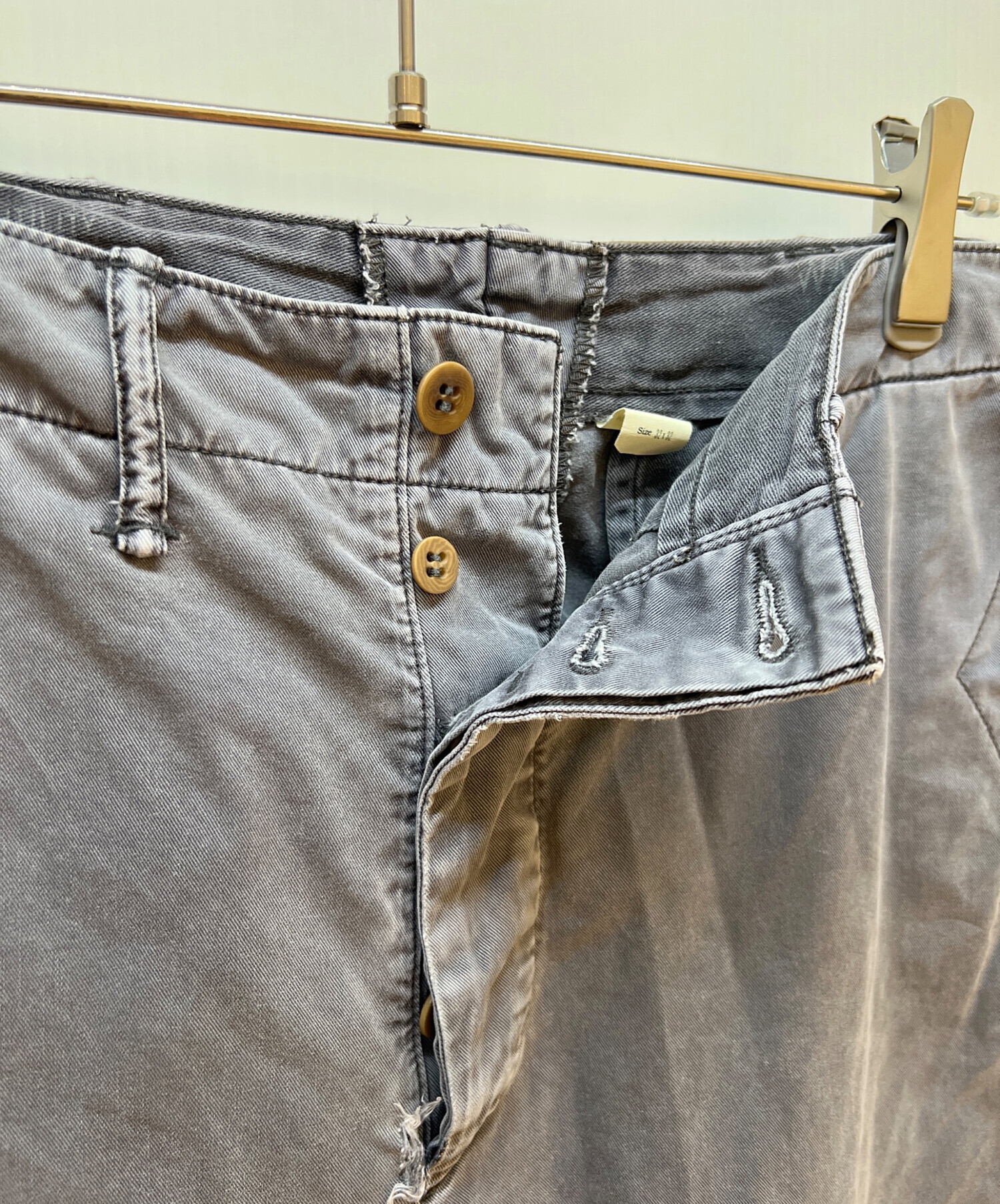 中古・古着通販】RRL (ダブルアールエル) デニムチノパン グレー