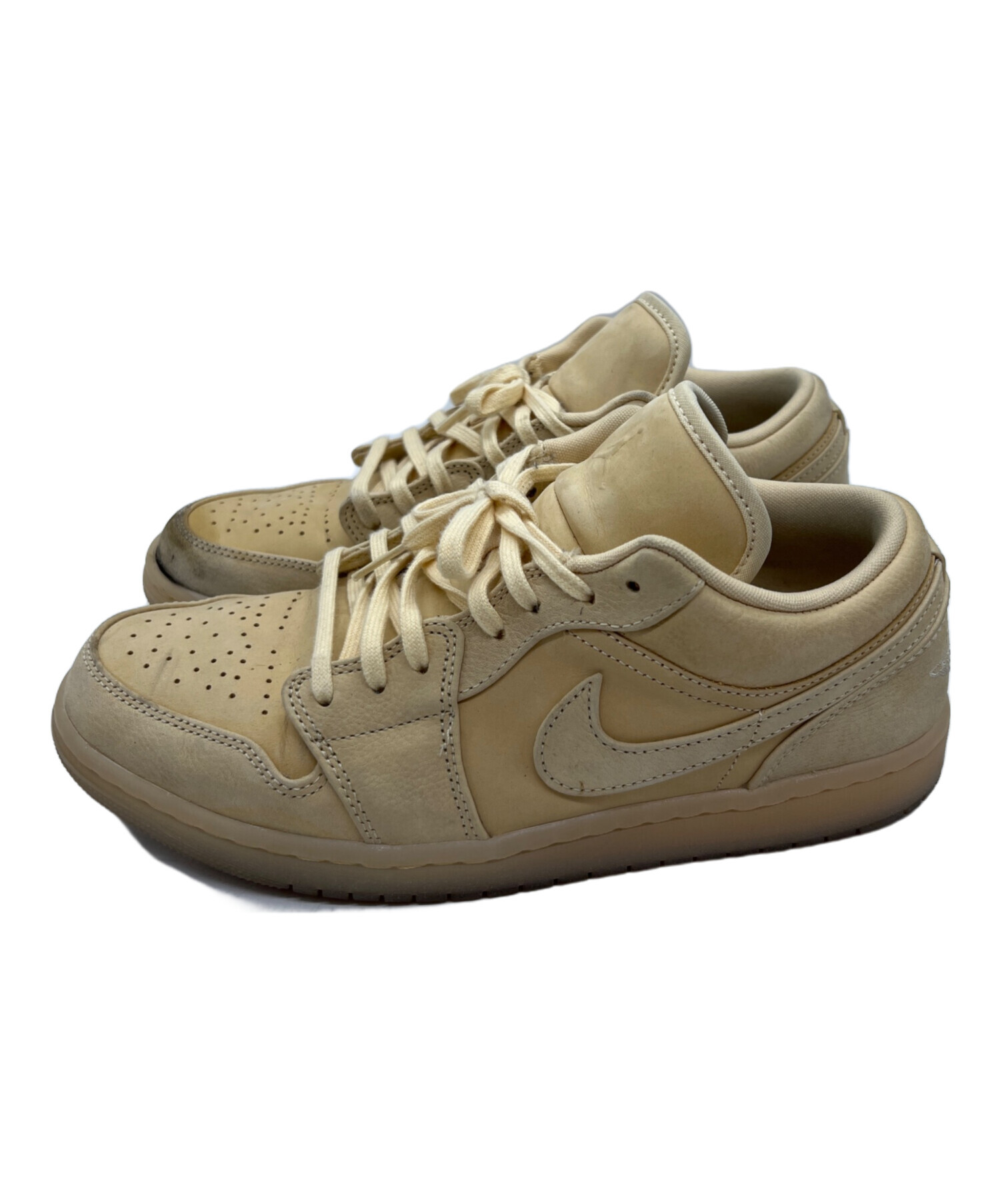 中古・古着通販】NIKE (ナイキ) スニーカー ベージュ サイズ:27 