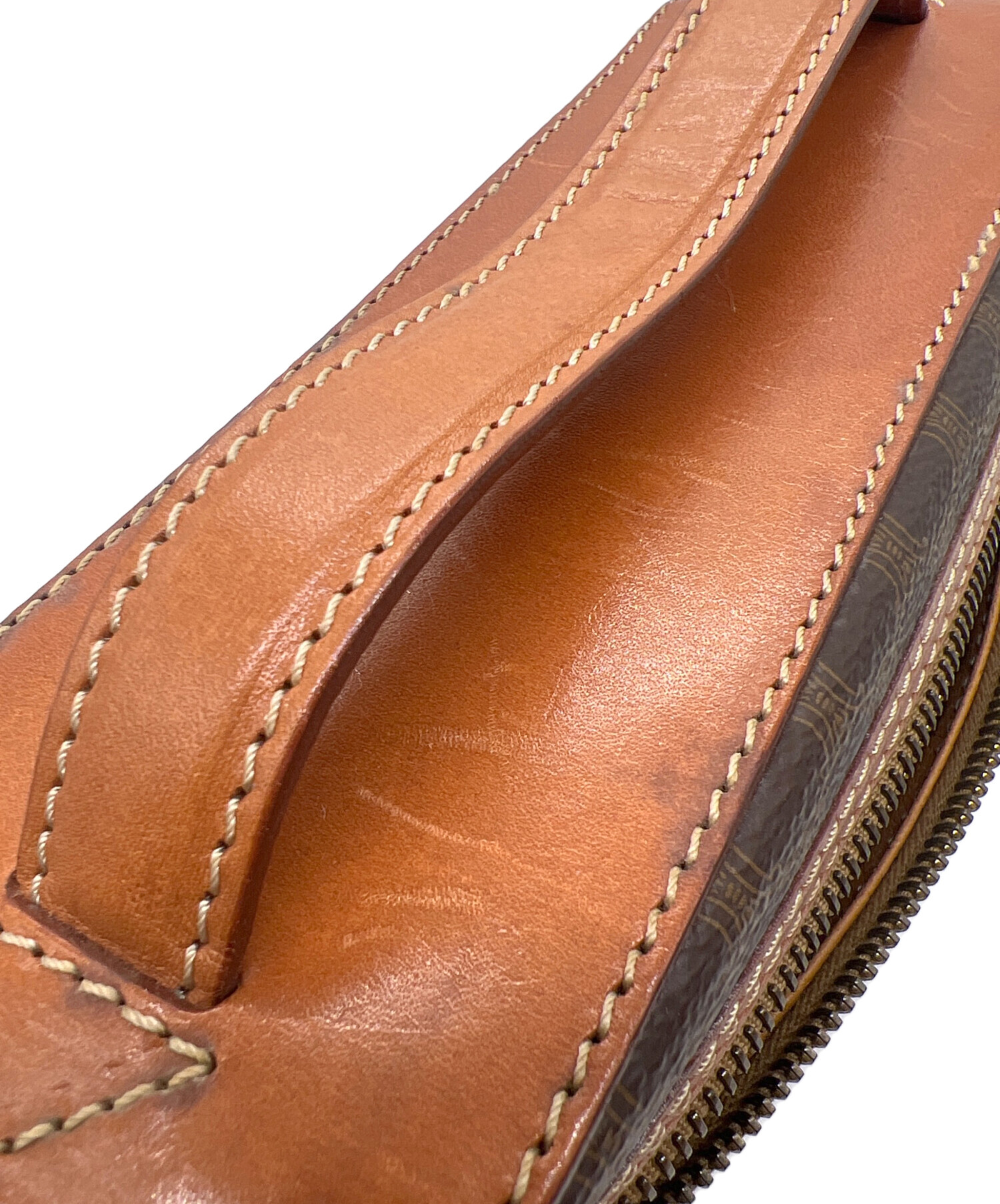 中古・古着通販】CELINE (セリーヌ) バニティバッグ ブラウン