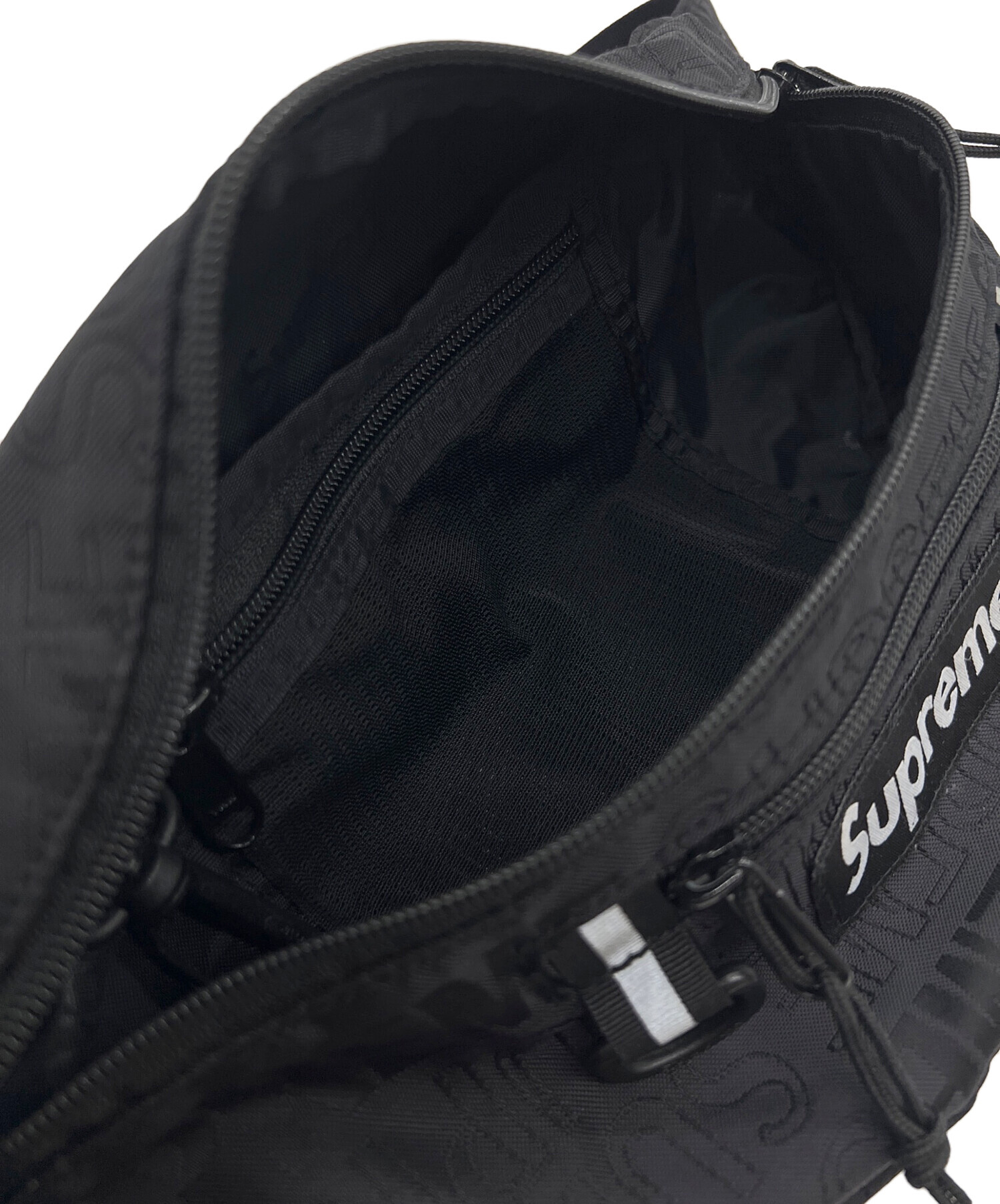 中古・古着通販】SUPREME (シュプリーム) ウエストバッグ ブラック