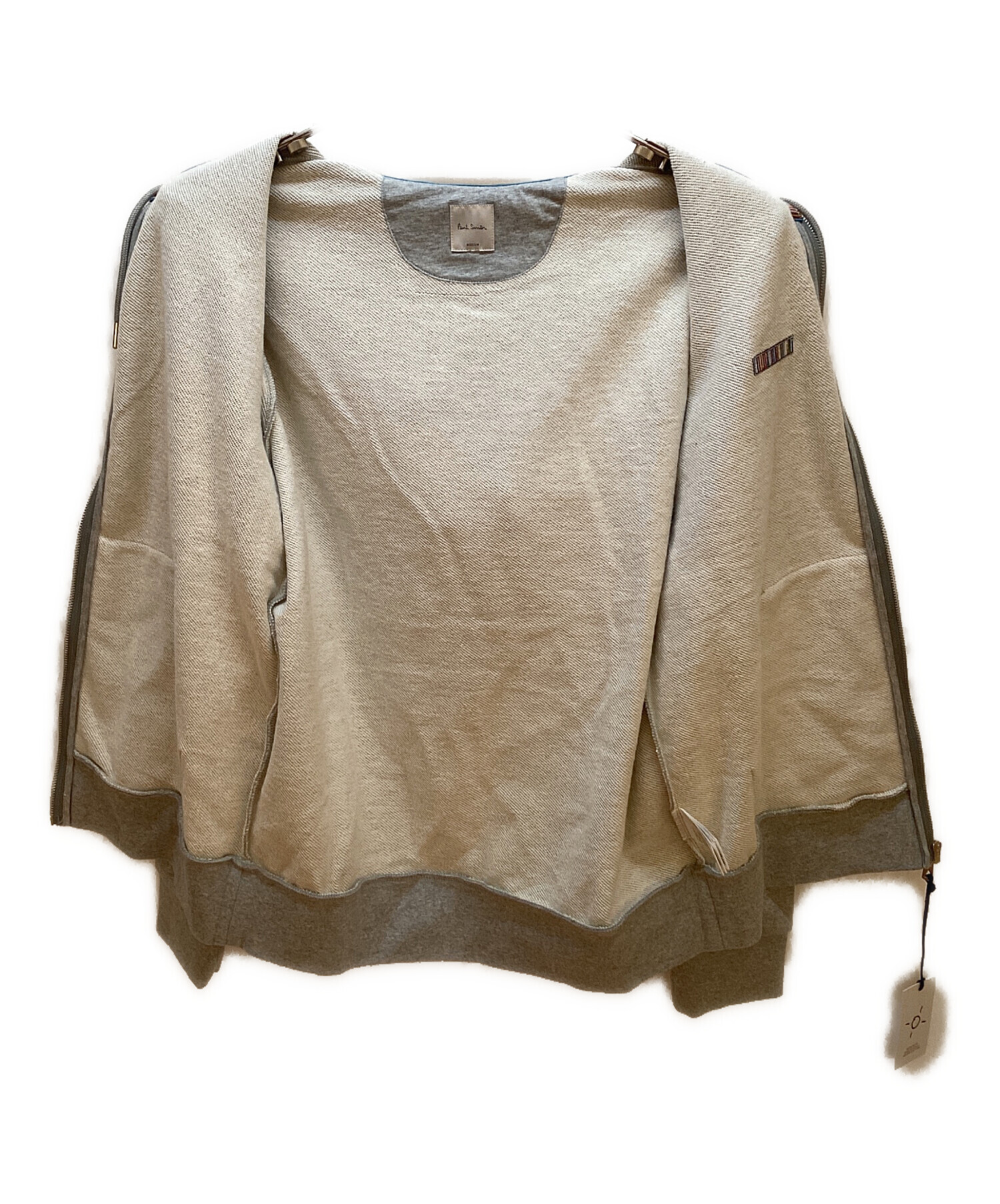 中古・古着通販】PAUL SMITH (ポールスミス) ジップパーカー グレー