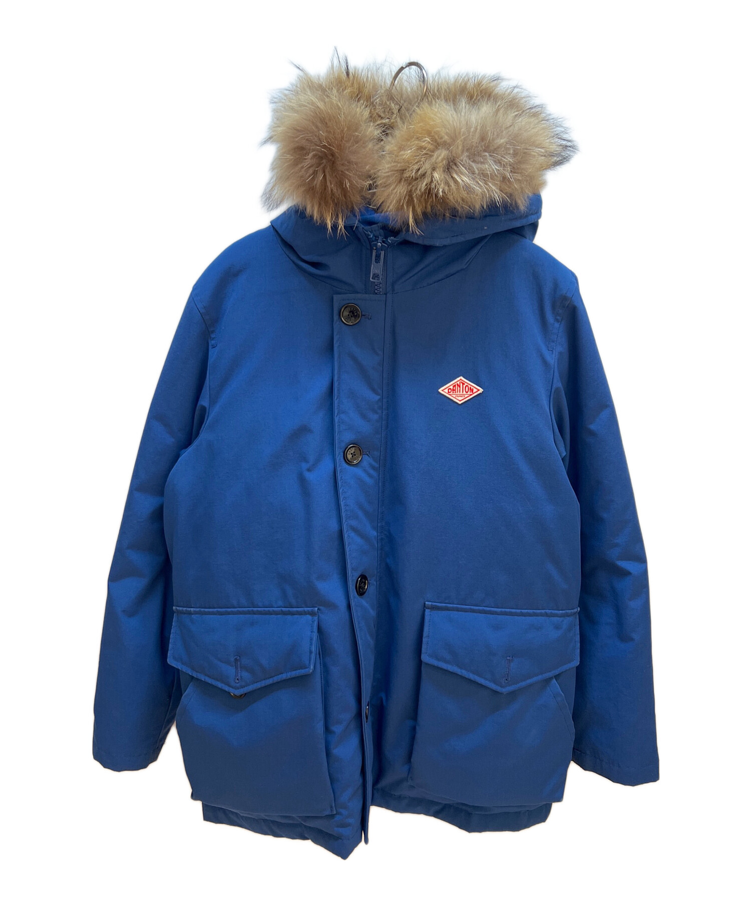 中古・古着通販】DANTON (ダントン) ダウンジャケット ブルー サイズ 