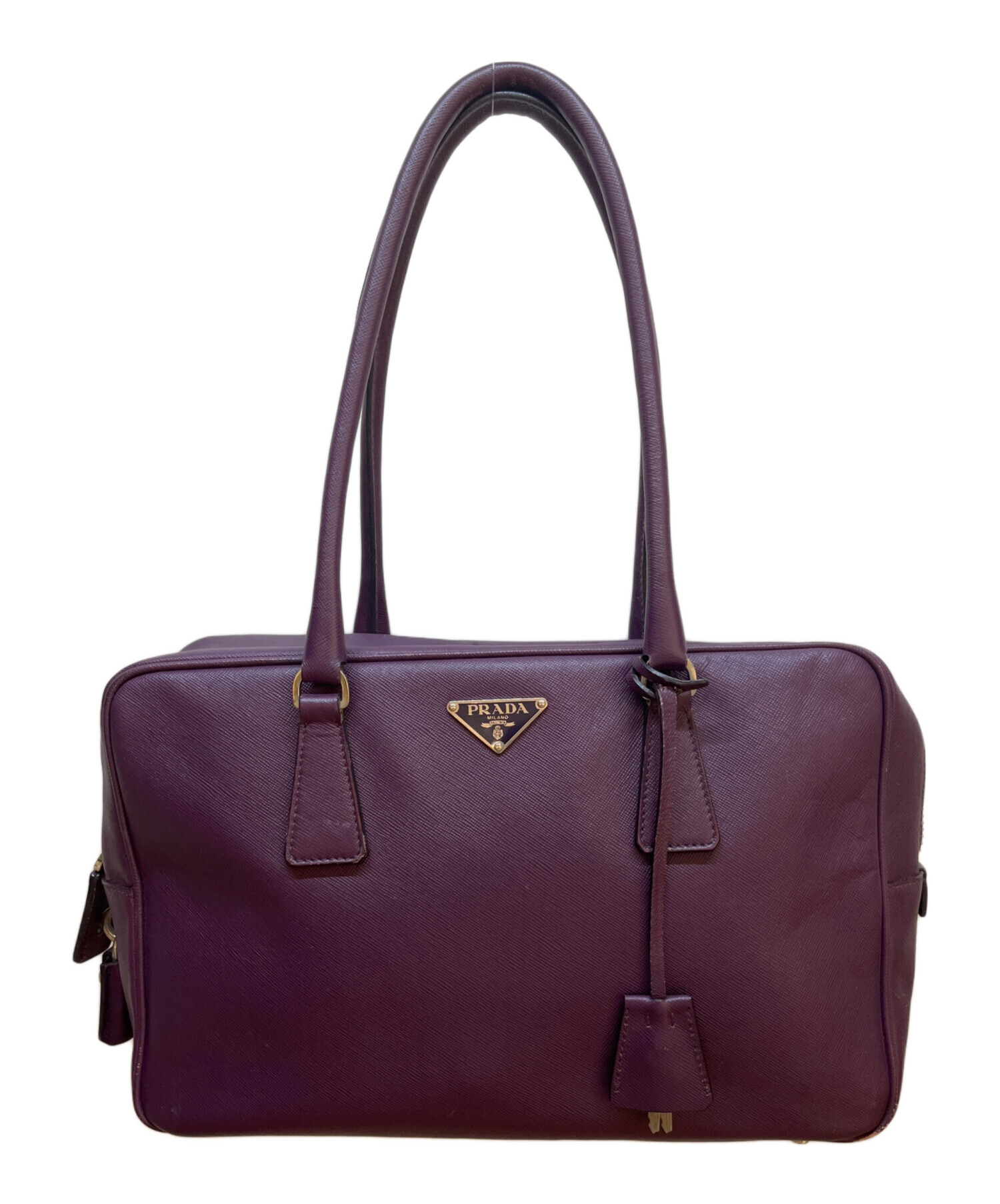 中古・古着通販】PRADA (プラダ) ハンドバッグ/ガレリア・サフィアーノ 