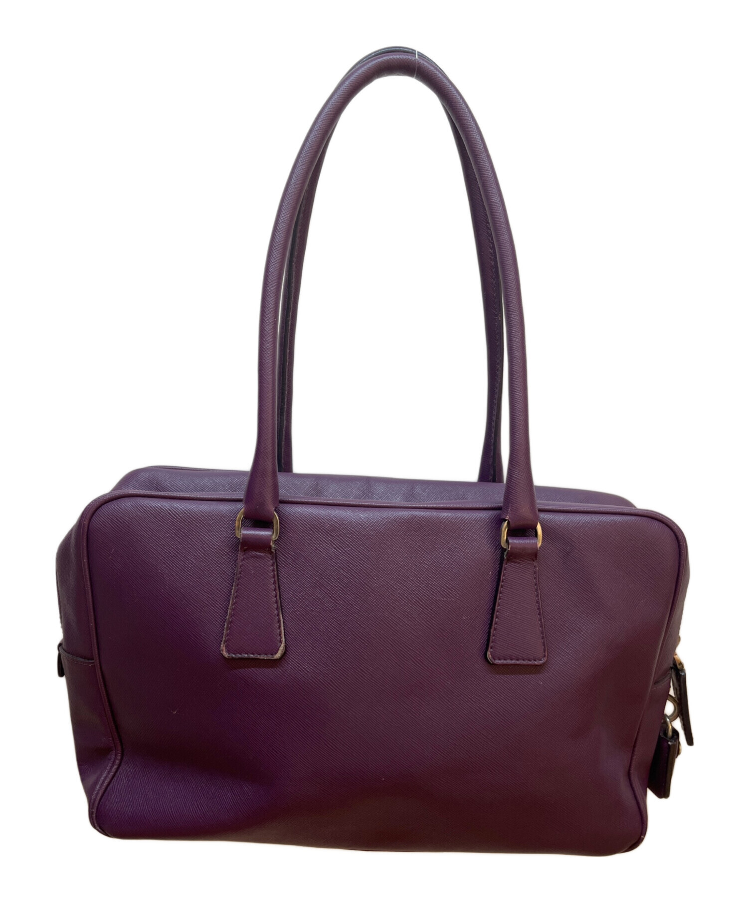中古・古着通販】PRADA (プラダ) ハンドバッグ/ガレリア・サフィアーノ 