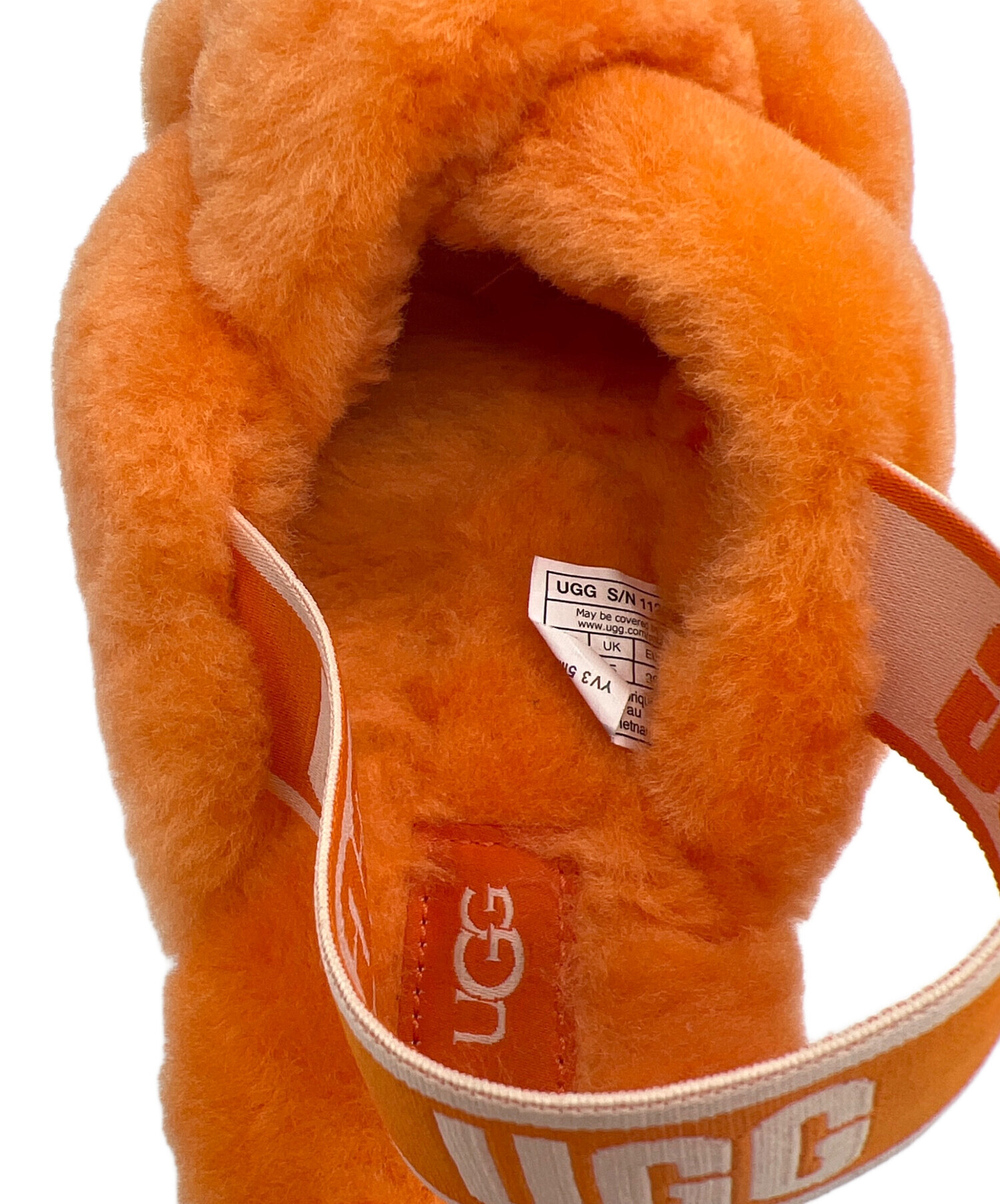 中古・古着通販】UGG (アグ) アンクルストラップサンダル オレンジ