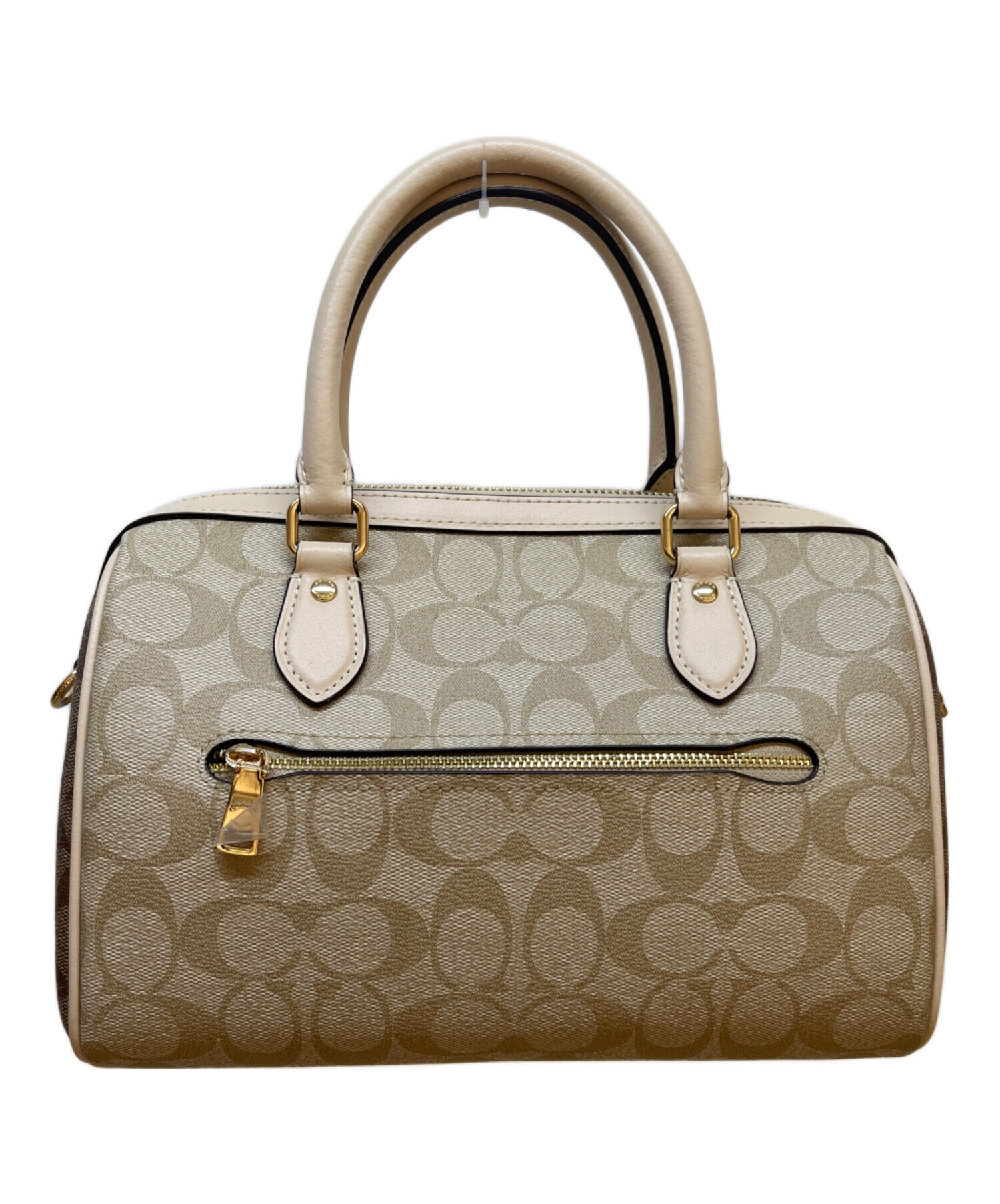 中古・古着通販】COACH (コーチ) 2WAYミニボストンバッグ ライト 