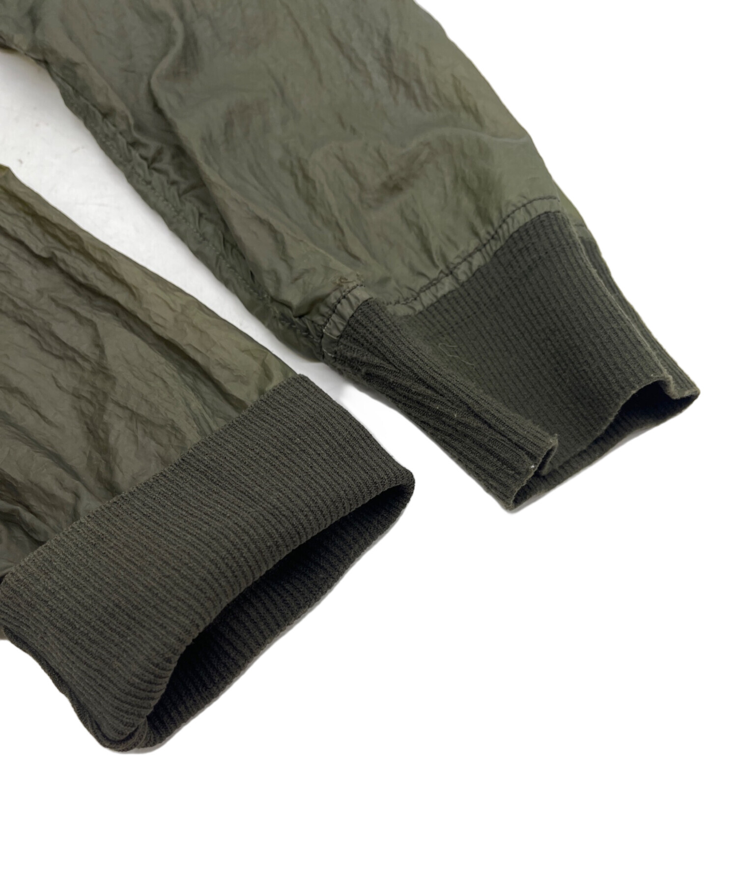 STONE  ナイロンジャケット オリーブグリーン 中古・古着通販】STONE ISLAND (ストーンアイランド) ナイロン