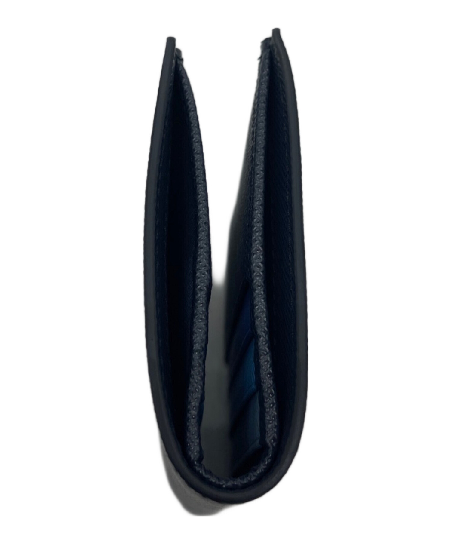 中古・古着通販】PRADA (プラダ) 2つ折り財布 ネイビー｜ブランド