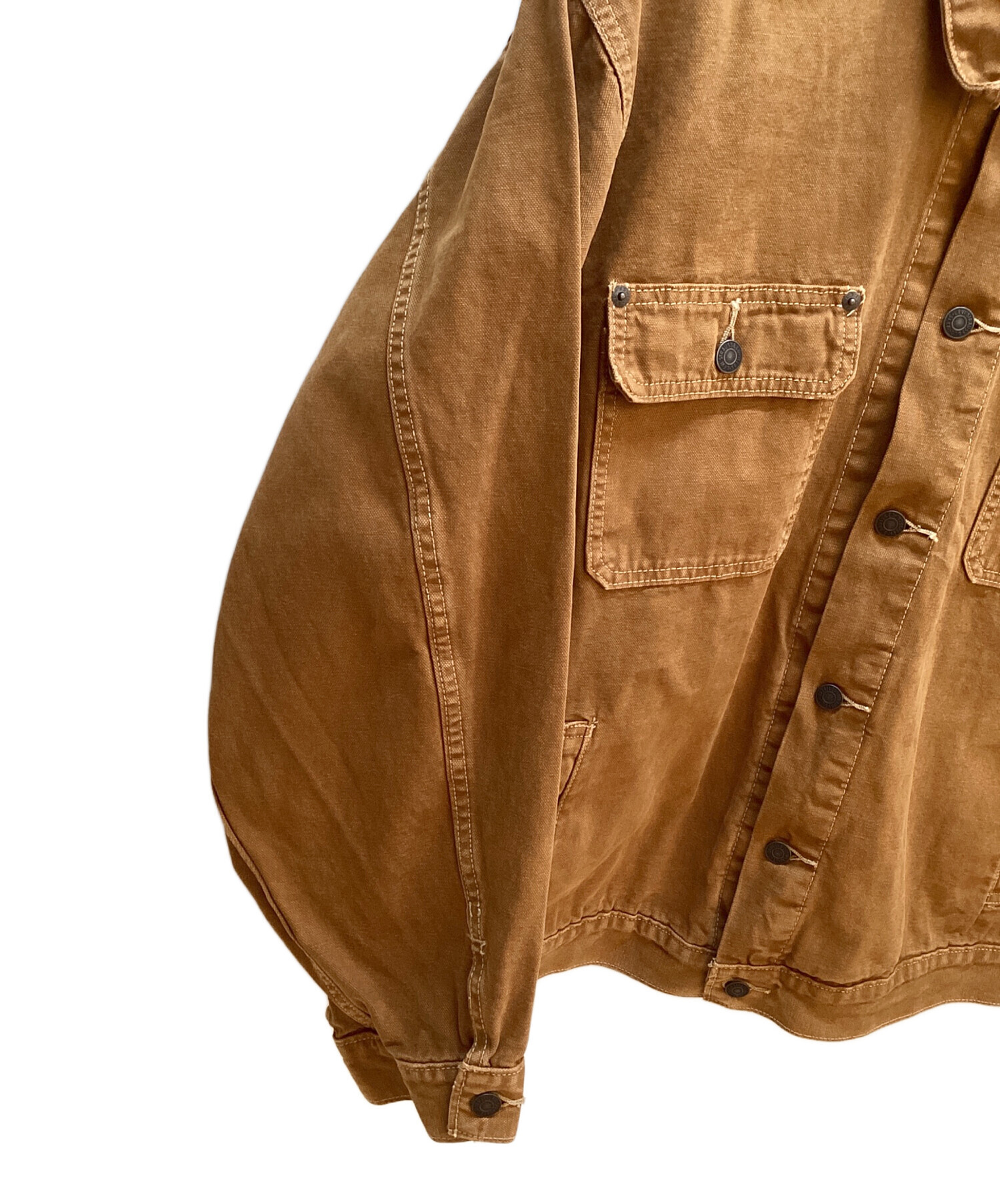 中古・古着通販】LEVI'S (リーバイス) ワークジャケット ブラウン