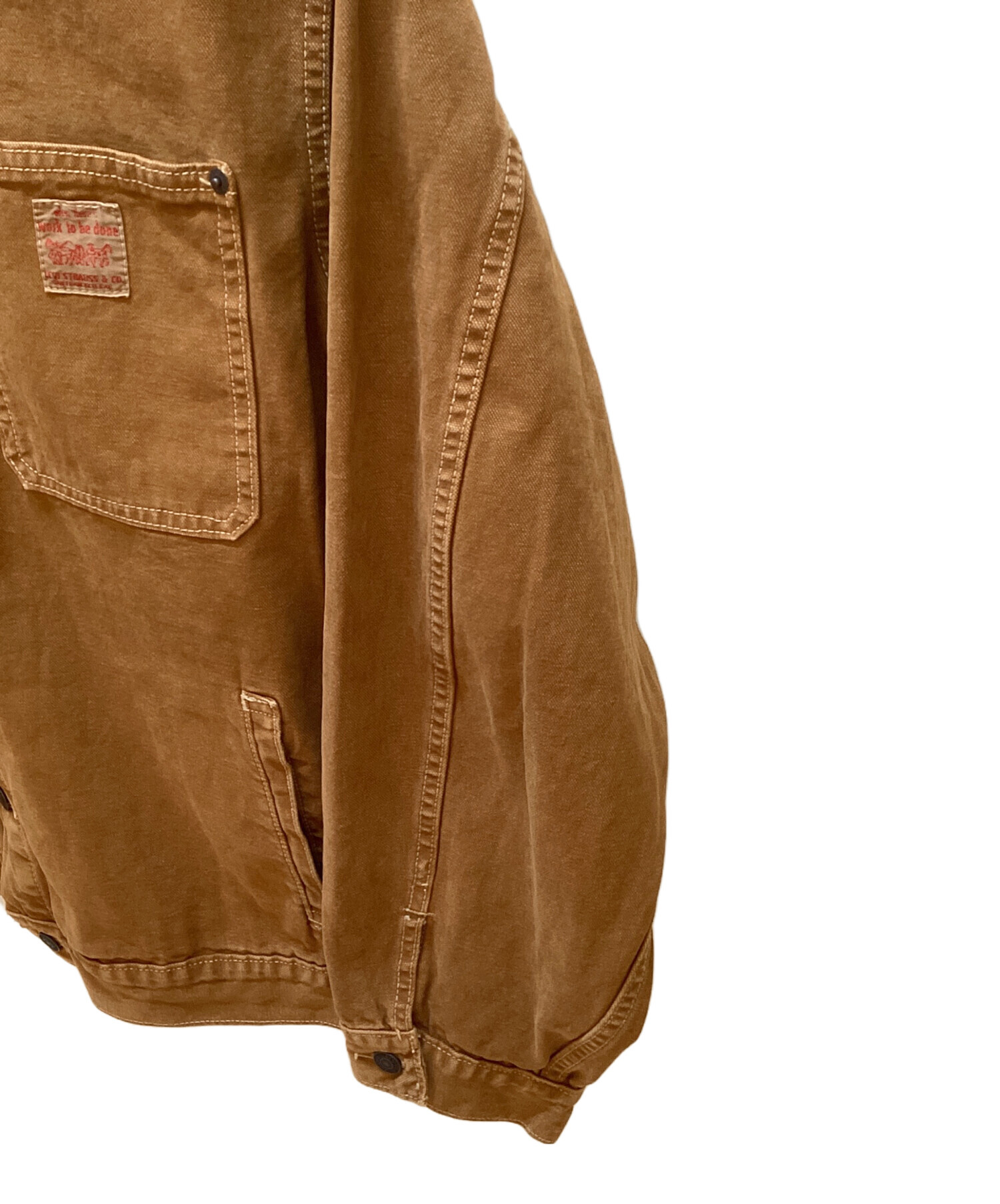中古・古着通販】LEVI'S (リーバイス) ワークジャケット ブラウン