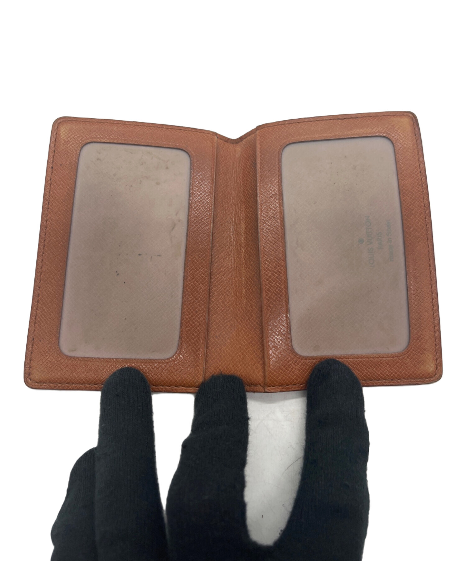 中古・古着通販】LOUIS VUITTON (ルイ ヴィトン) パスケース ブラウン