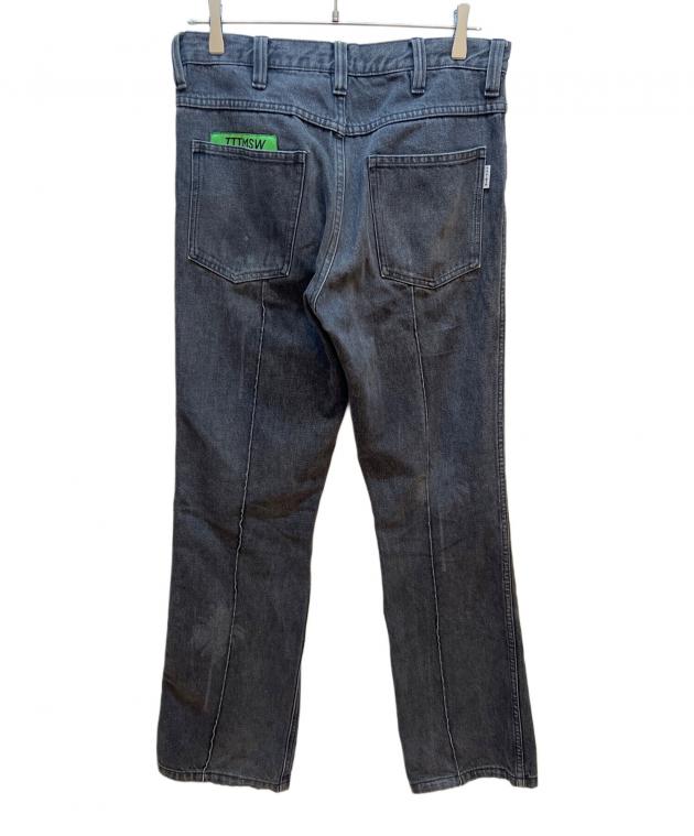 中古・古着通販】TTT MSW (ティー) デニムパンツ ブラック サイズ:M