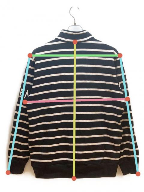 中古・古着通販】Supreme (シュプリーム) ハーフジップスウェット