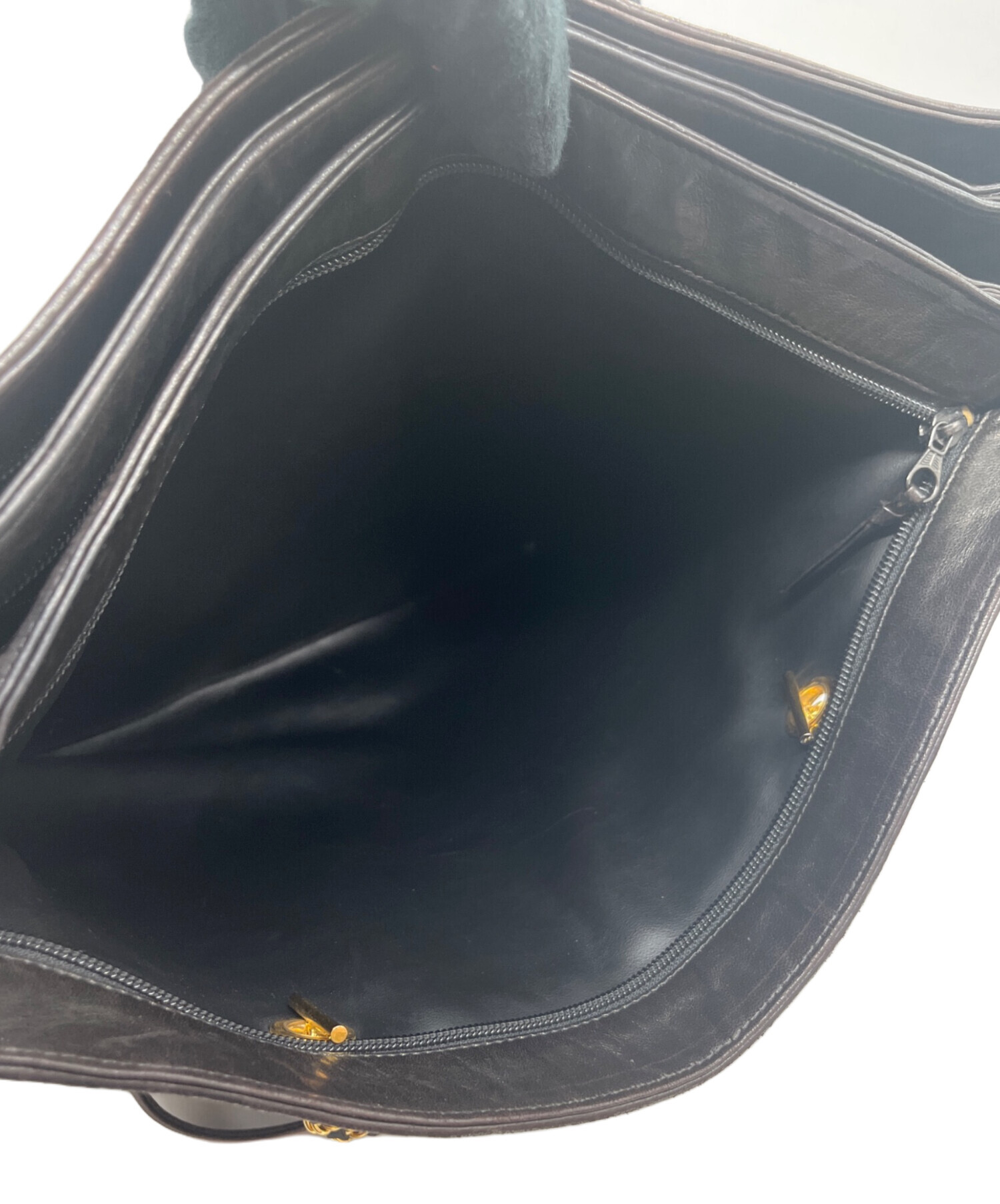 中古・古着通販】BALLY (バリー) チェーンショルダーバッグ ブラック