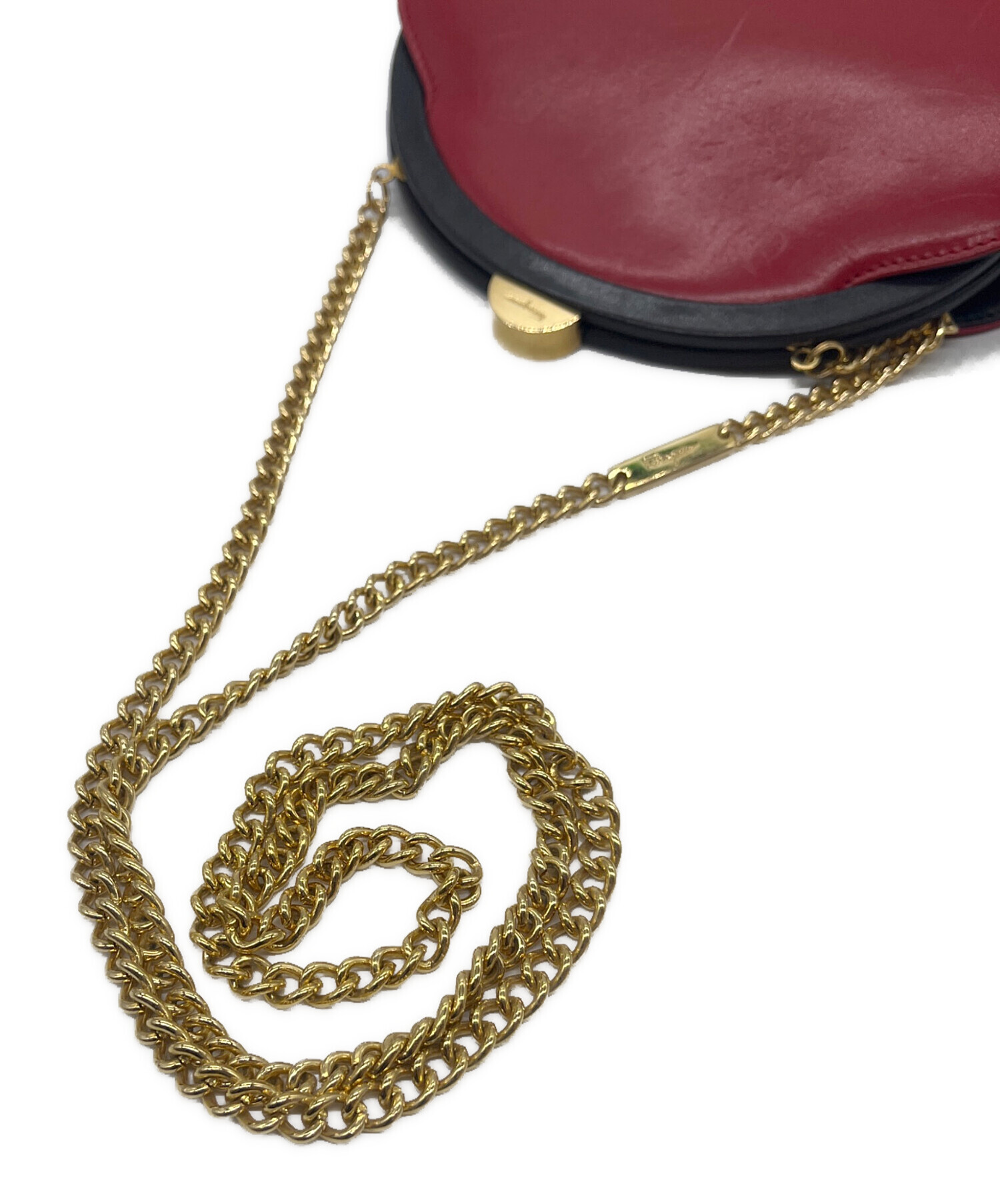S.Ferragamo サルバトーレフェラガモ/チェーンショルダーバッグ/AB-21D659/ABランク/93【中古】 中古・古着通販】Salvatore Ferragamo (サルヴァトーレ フェラガモ