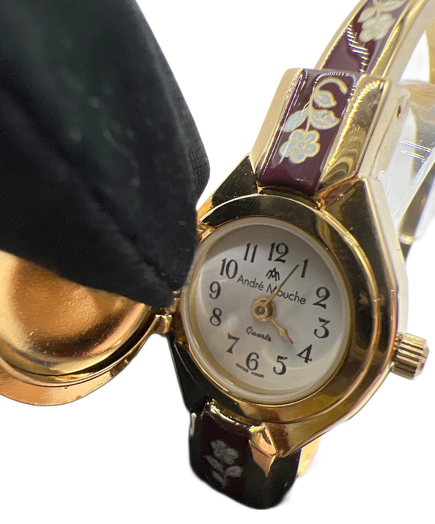 新品未使用☆ANDRE MOUCHE アンドレムッシュ スイス製 腕時計 中古・古着通販】Andre Mouche (アンドレムッシュ) アナログウォッチ