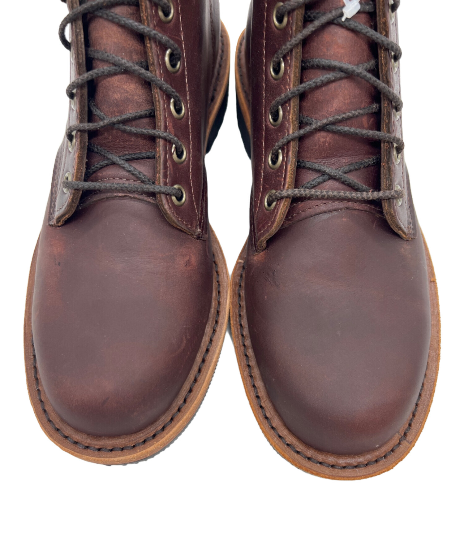 虎*様 【中古品】CHIPPEWA (チペワ) ワークブーツ　メンズ　27㎝ 中古・古着通販】CHIPPEWA (チペワ) ワークブーツ ダークブラウン