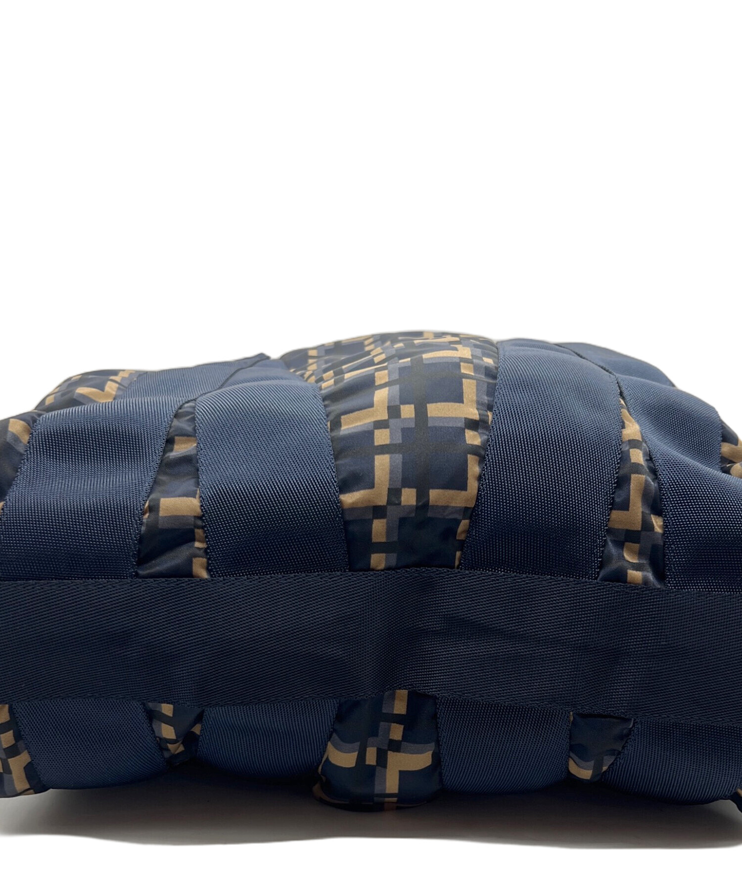 MARNI トートバッグ ネイビー 2WAY 中古・古着通販】PORTER (ポーター) MARNI (マルニ) 2WAYトートバッグ