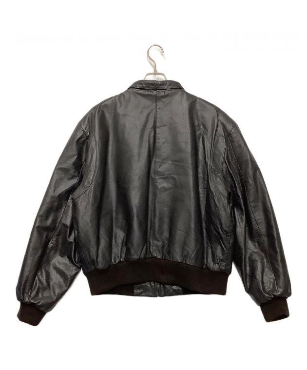 中古・古着通販】MEMBERS ONLY (メンバーズオンリー) レザージャケット