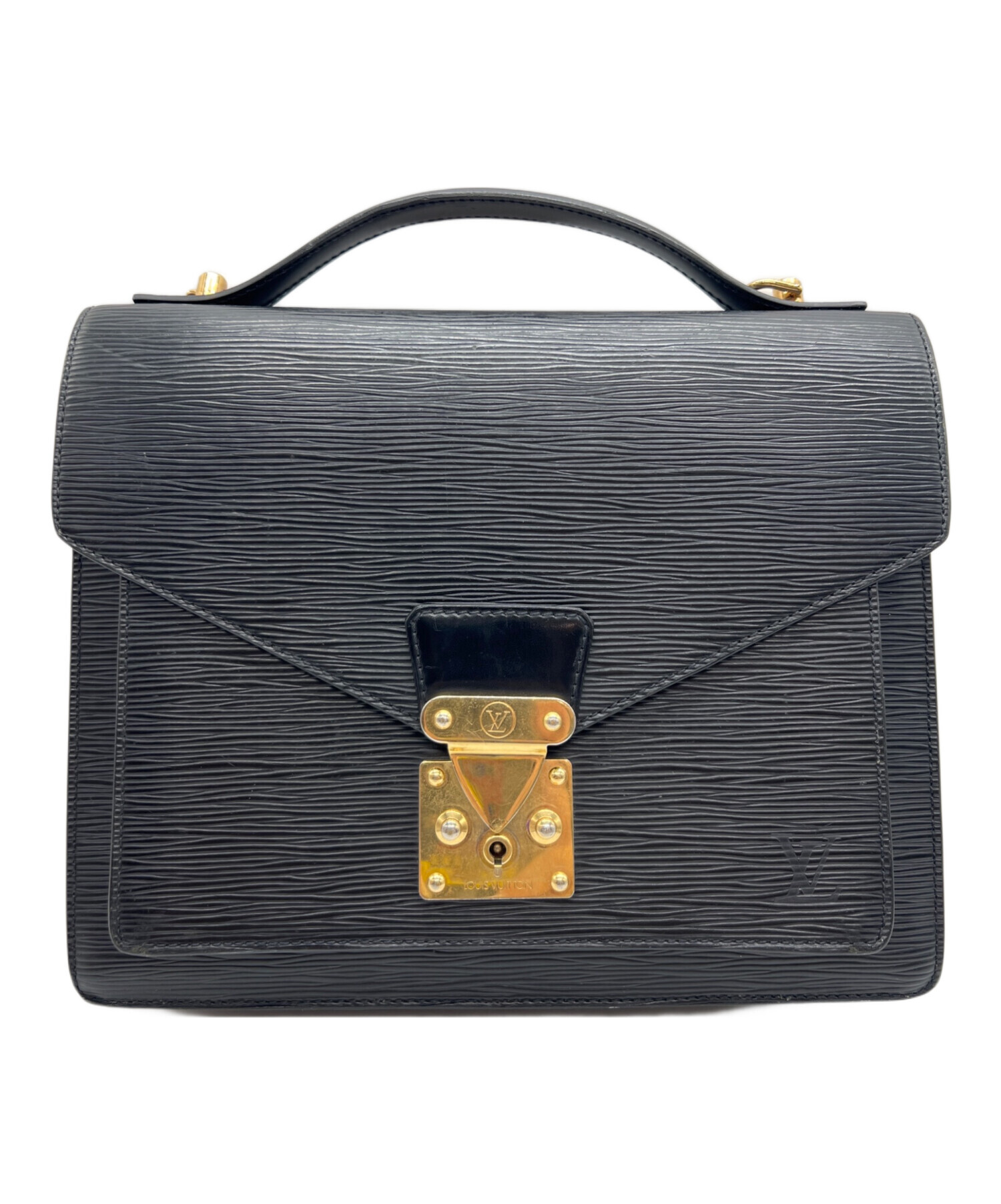 ルイヴィトン LOUIS VUITTON モンソー エピ ハンドバッグ ショルダー
