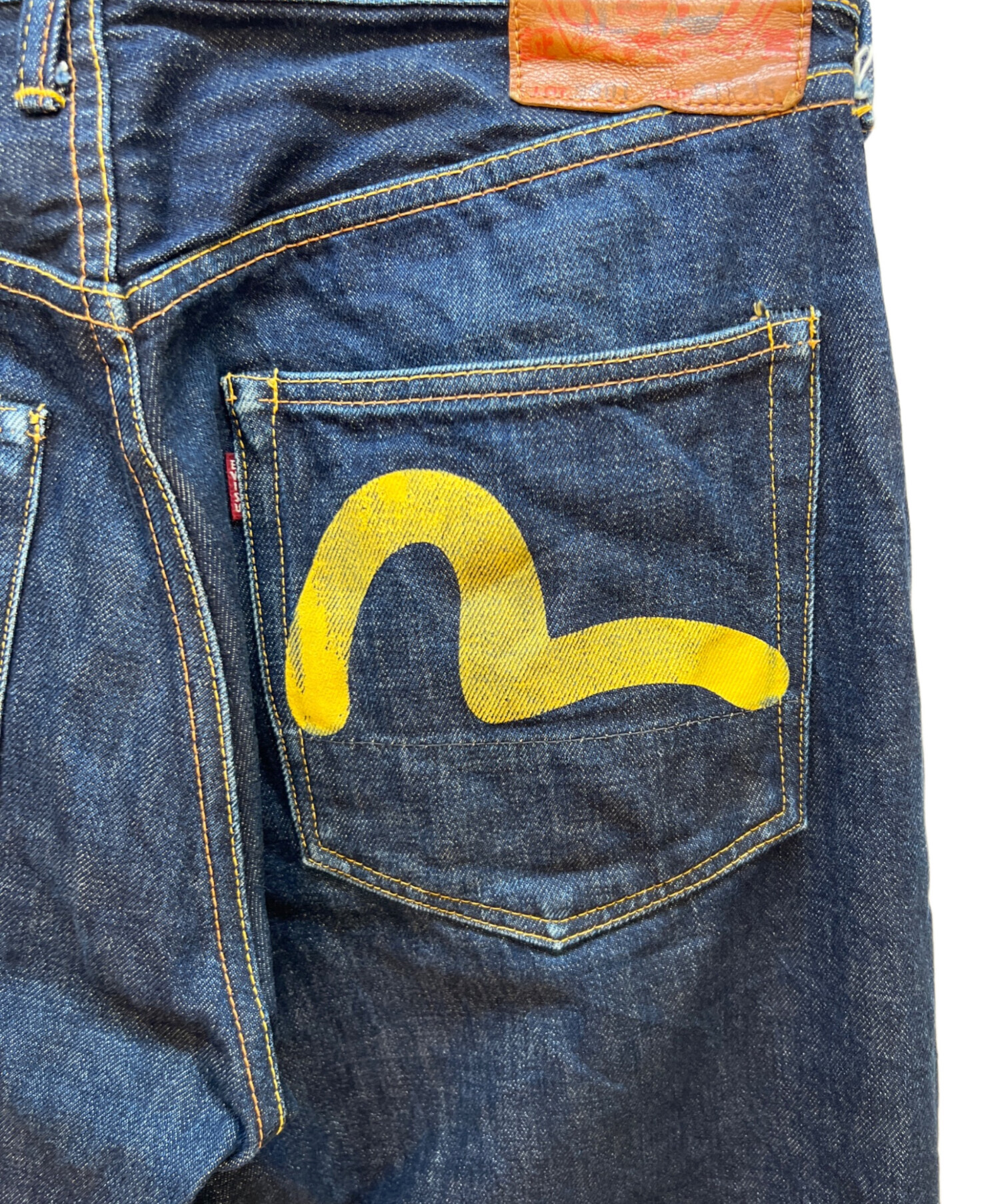 中古・古着通販】EVISU (エヴィス) デニムパンツ インディゴ サイズ