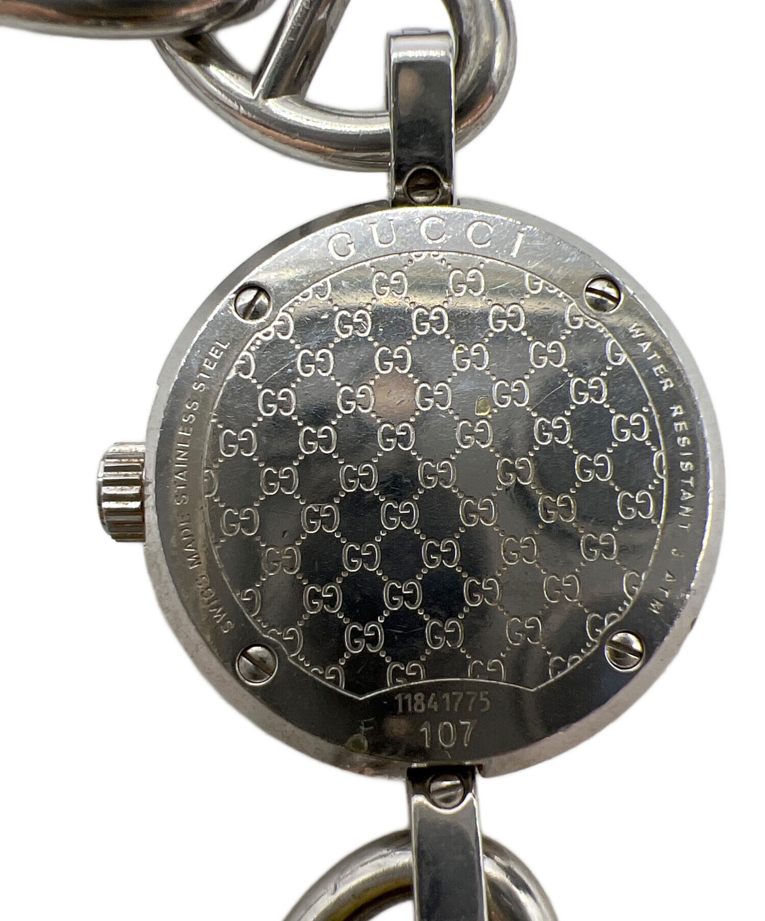 中古・古着通販】GUCCI (グッチ) チェーンブレスウォッチ｜ブランド