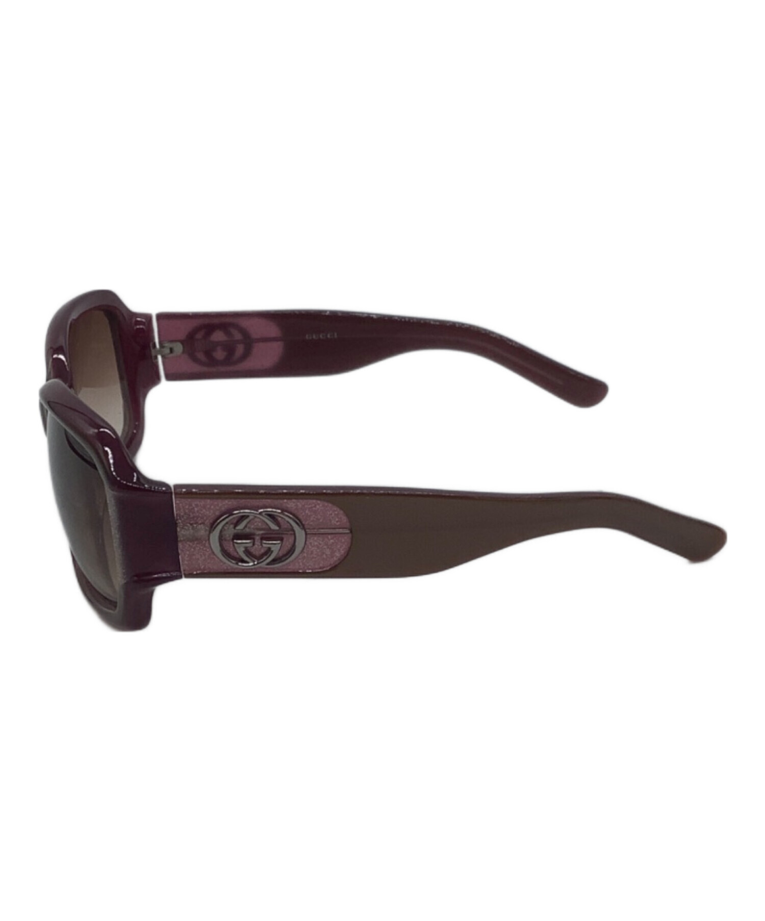 中古・古着通販】GUCCI (グッチ) サングラス パープル サイズ:59□16