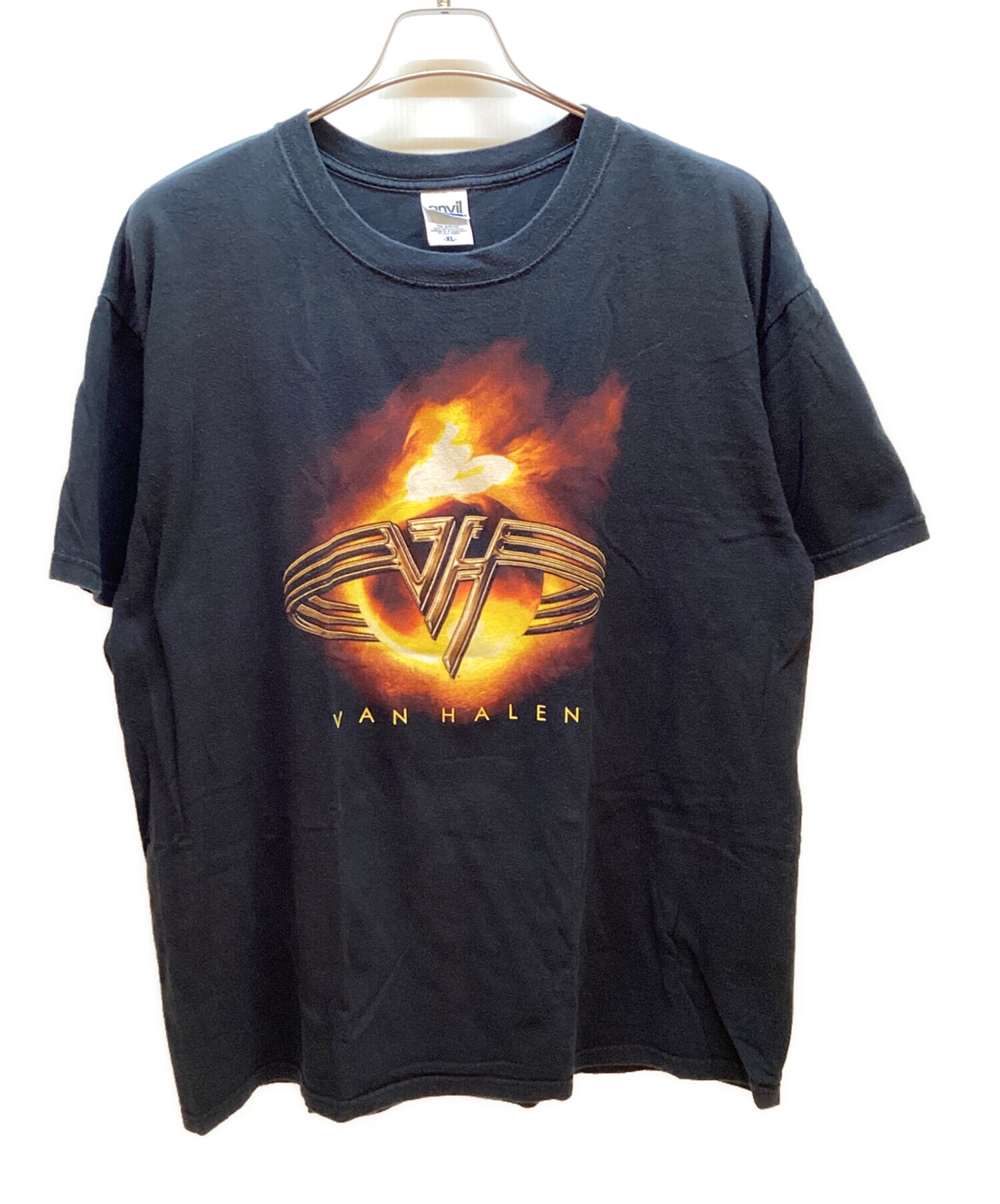 中古・古着通販】anvil (アンヴィル) 半袖Tシャツ ブラック サイズ:XL 