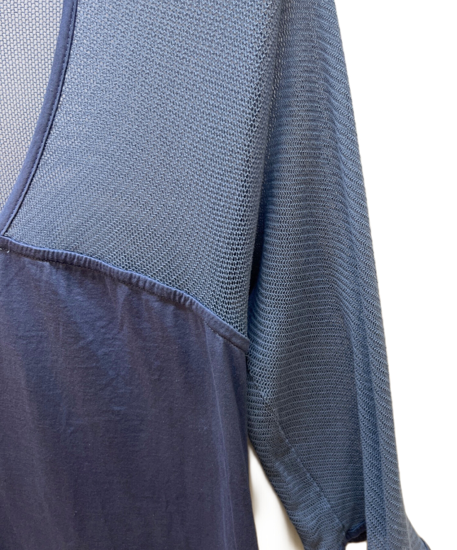 未使用 MM6マルジェラ 春夏 トップス カットソー Aライン ネイビー M 未使用 MM6マルジェラ 春夏 トップス カットソー Aライン