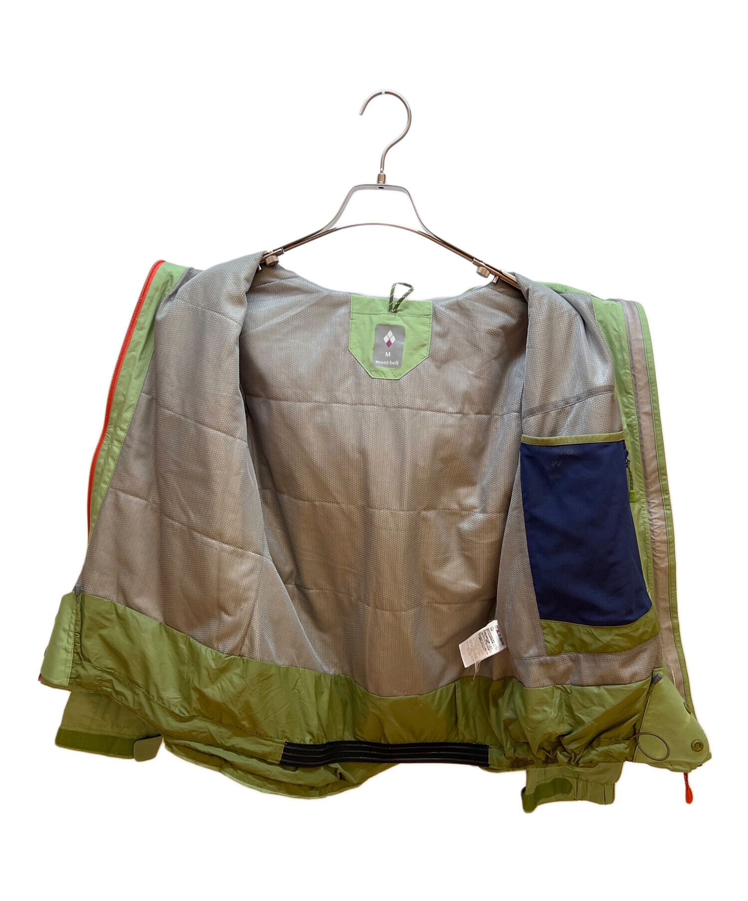 中古・古着通販】mont-bell (モンベル) ジャケット 黄緑 サイズ:M