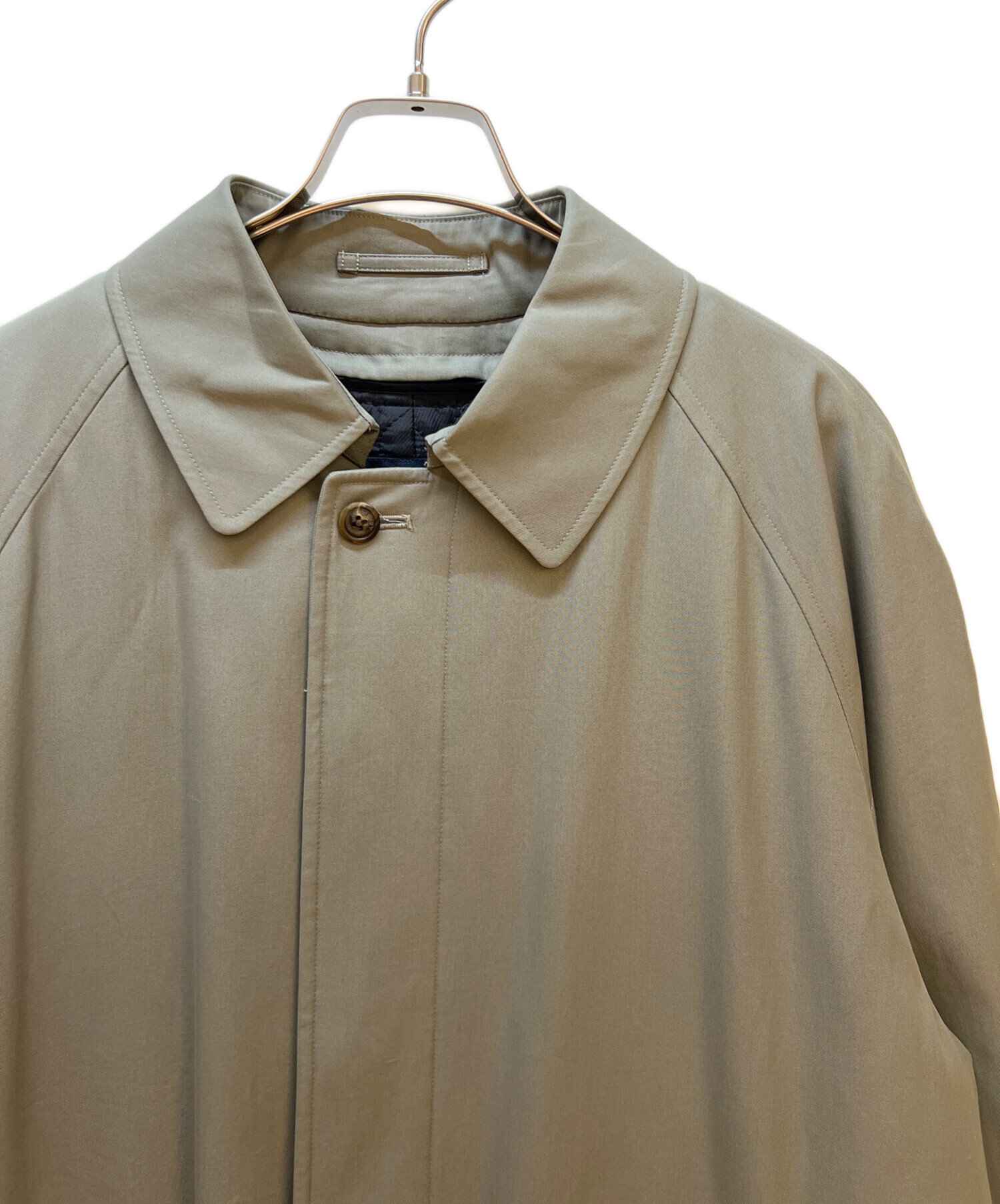 BURBERRY LONDON中綿ライナー付きステンカラーコート L ブラウン 中古・古着通販】BURBERRY LONDON (バーバリーロンドン) ライナー付