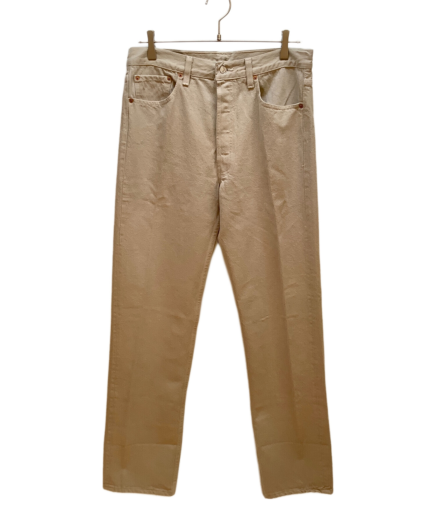 中古・古着通販】LEVI'S (リーバイス) デニムパンツ ベージュ サイズ