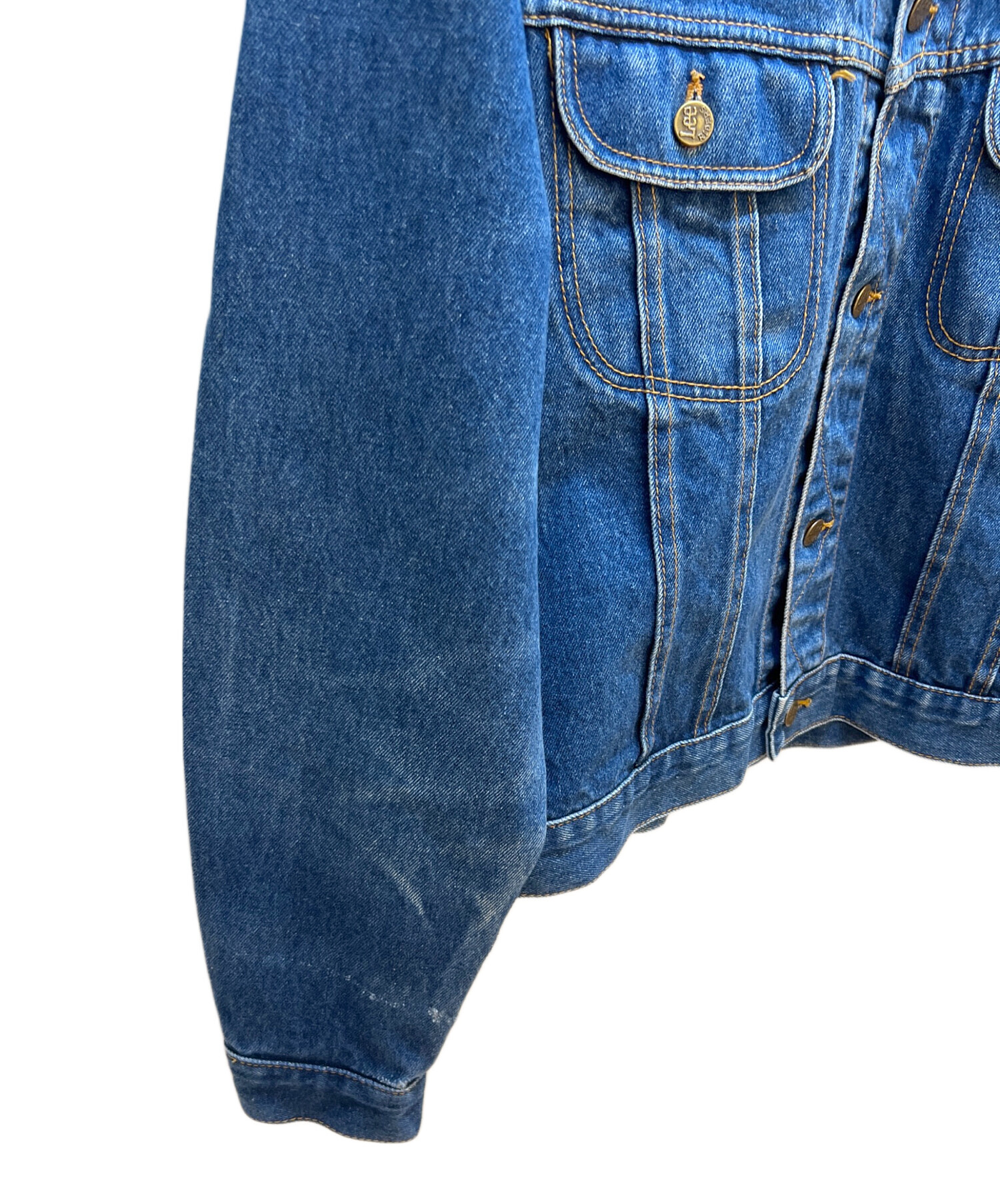 中古・古着通販】LEE (リー) デニムジャケット インディゴ サイズ:L