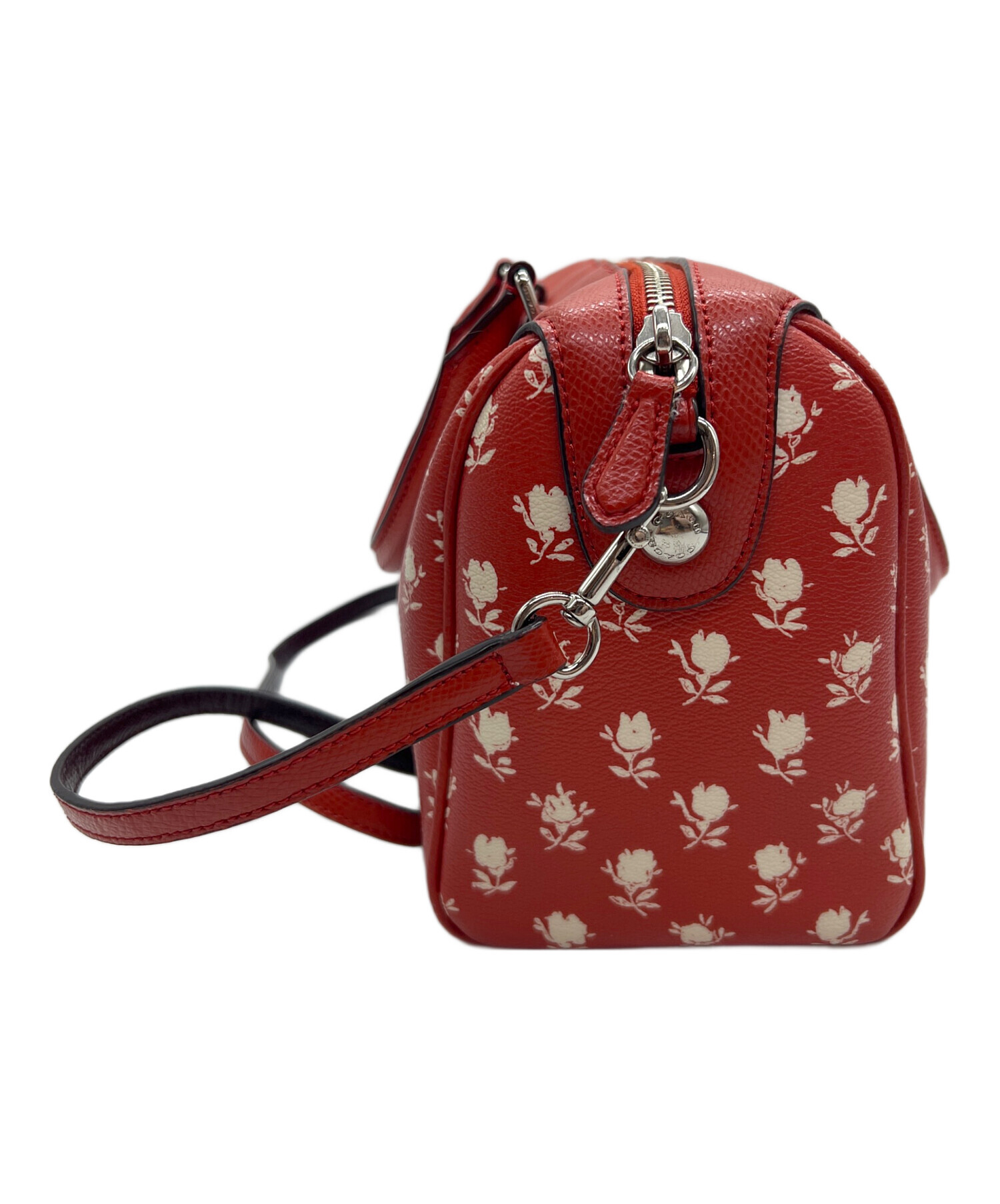中古・古着通販】COACH (コーチ) 2WAYショルダーバッグ レッド