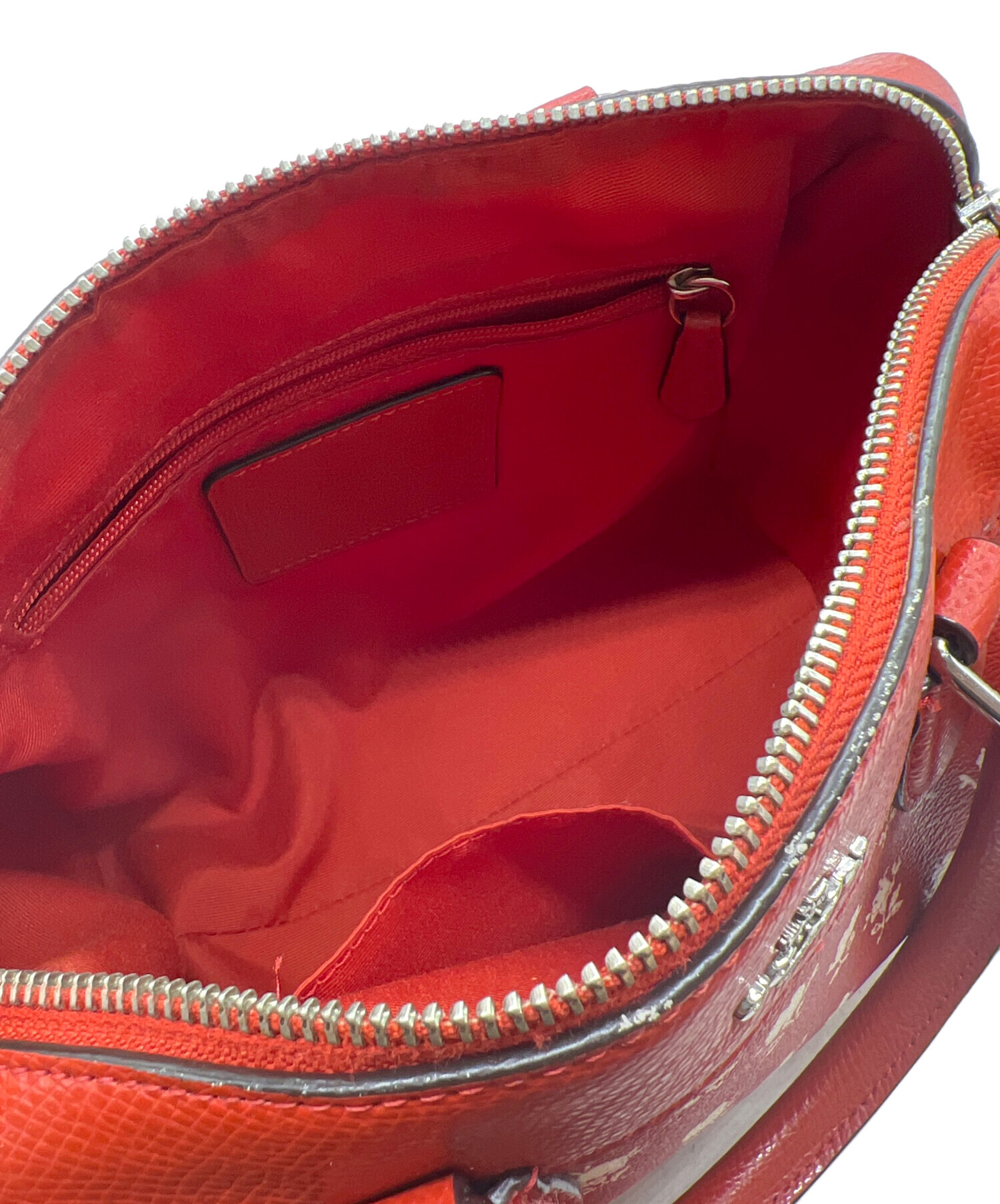 中古・古着通販】COACH (コーチ) 2WAYショルダーバッグ レッド