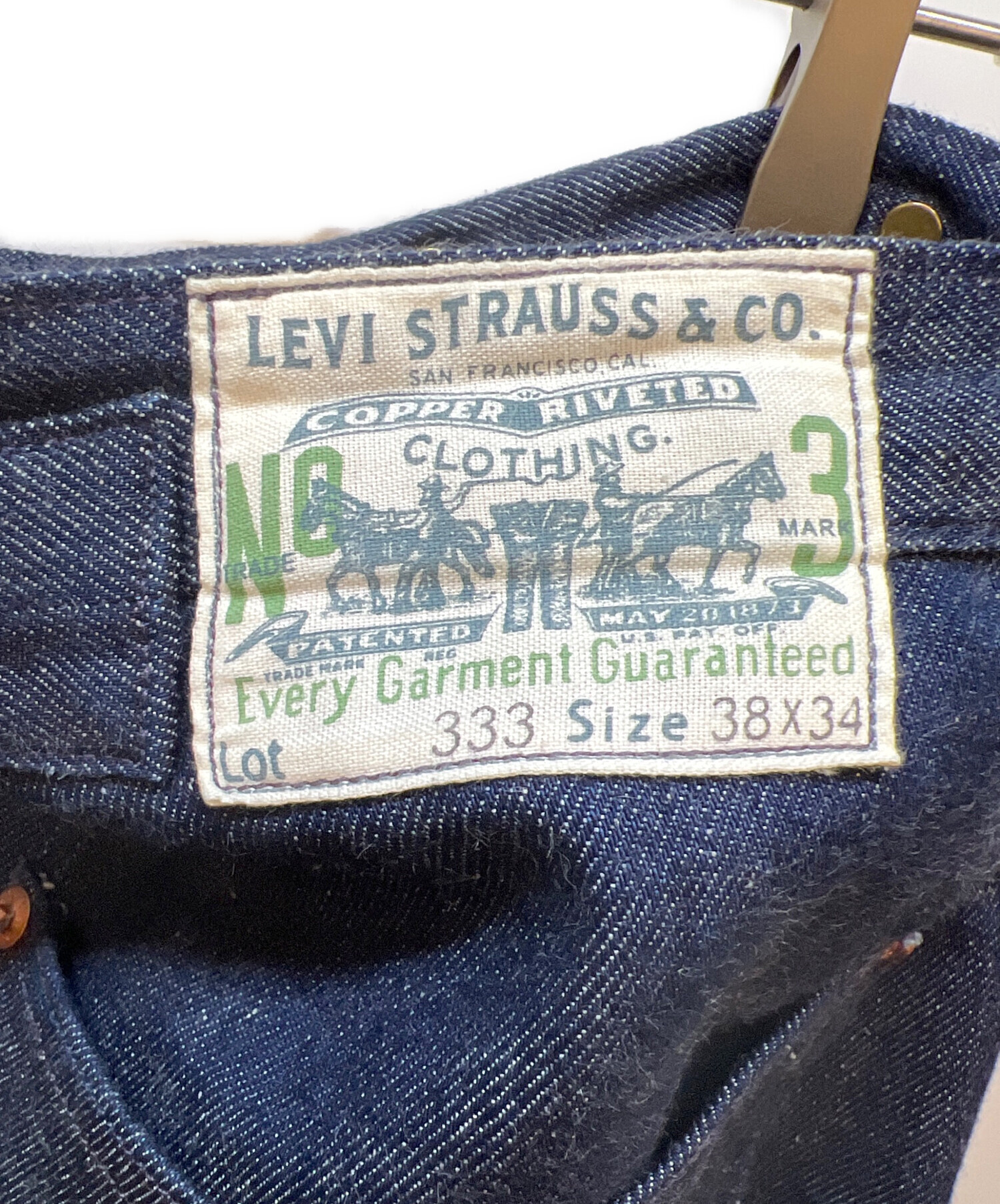 中古・古着通販】LEVI'S (リーバイス) デニムパンツ インディゴ サイズ