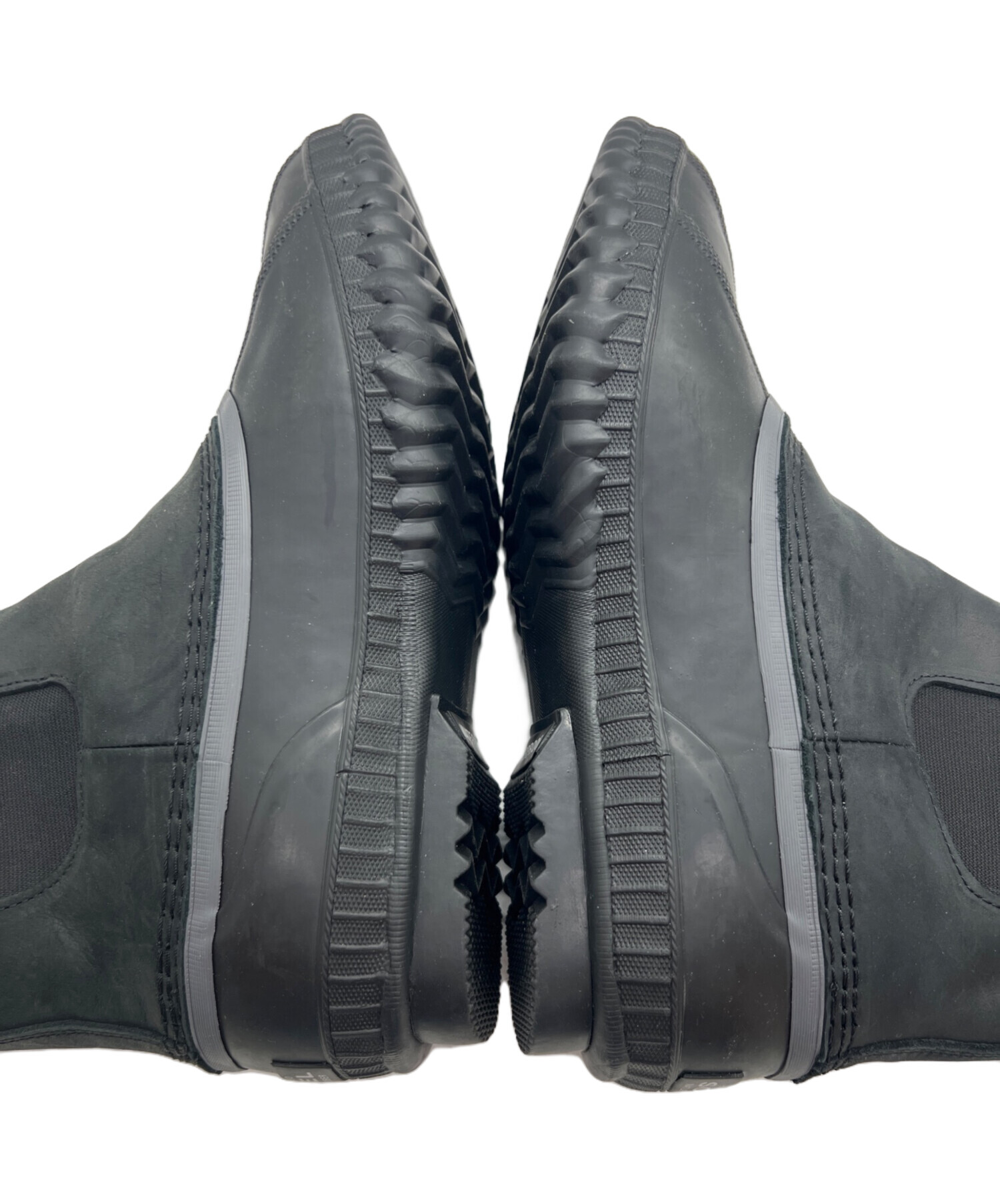 SORELサイドゴアブーツ28cm 中古・古着通販】SOREL (ソレル) サイドゴアブーツ ブラック サイズ:28