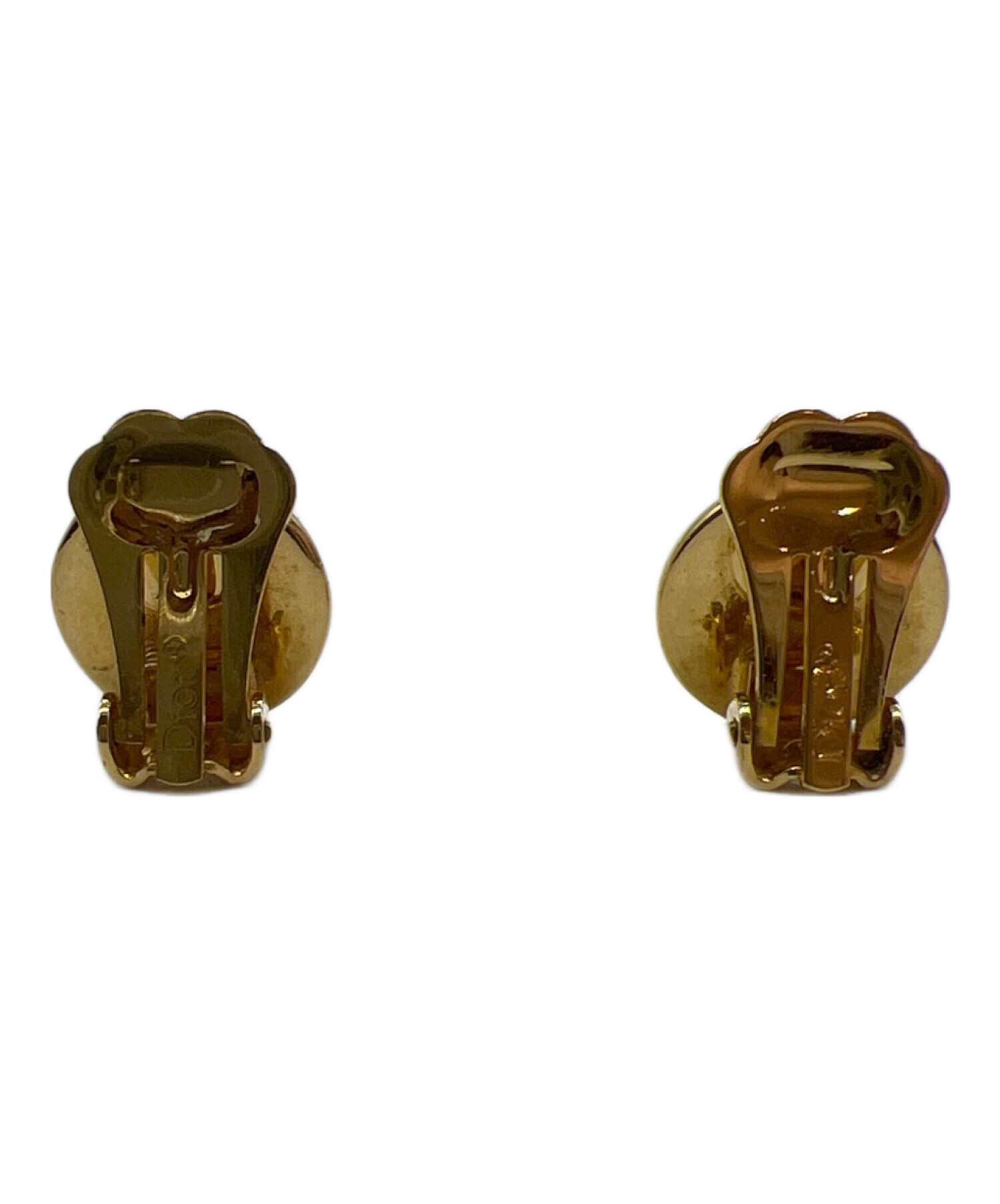 Christian Dior ゴールドブローチ・イヤリングセット【未使用品】 中古・古着通販】Christian Dior (クリスチャン ディオール