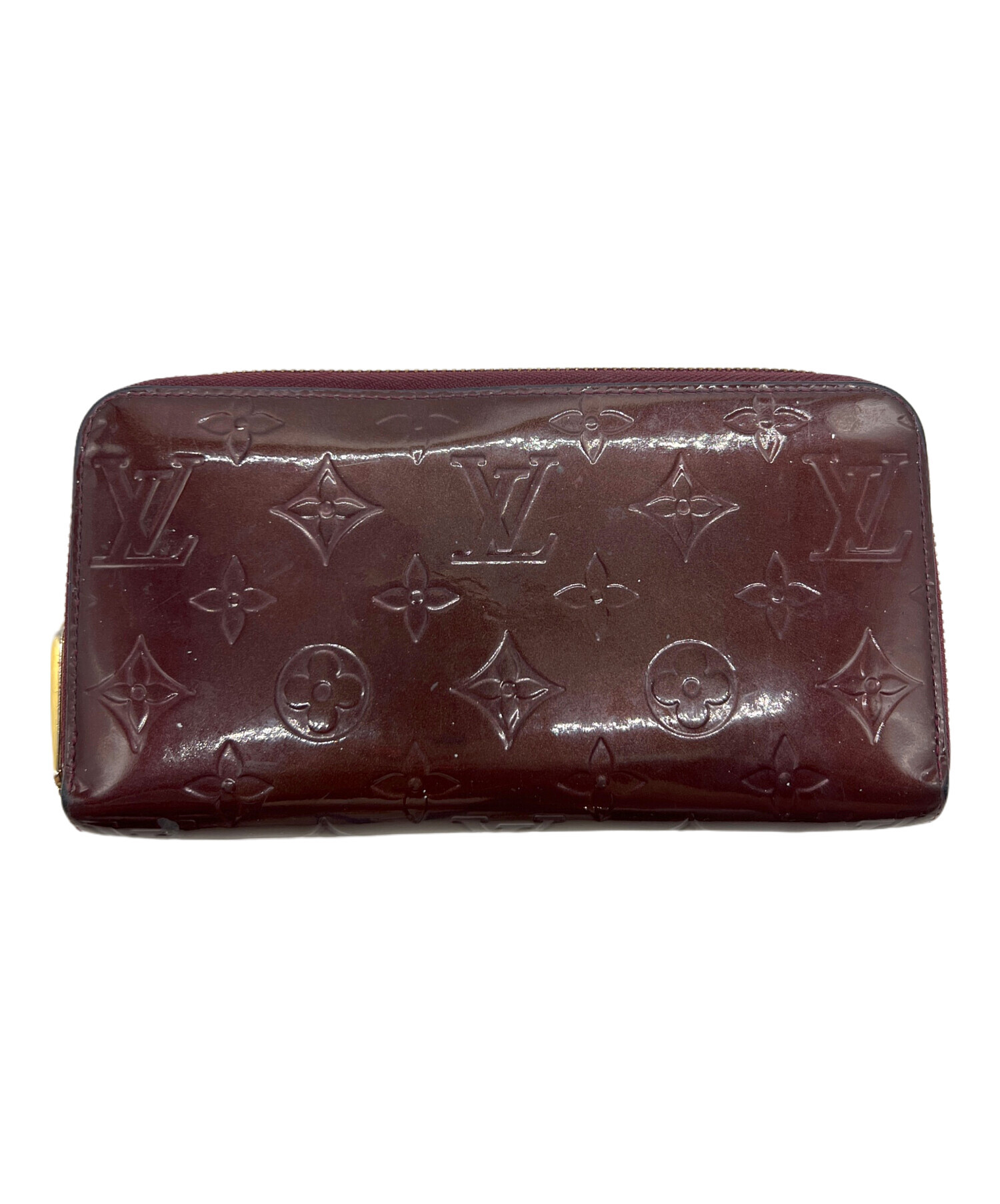 Louis Vuitton 長財布 ヴェルニ アマラント 中古・古着通販】LOUIS VUITTON (ルイ ヴィトン) 長財布