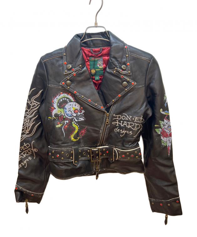 中古・古着通販】Ed Hardy (エド ハーディー) レザージャケット
