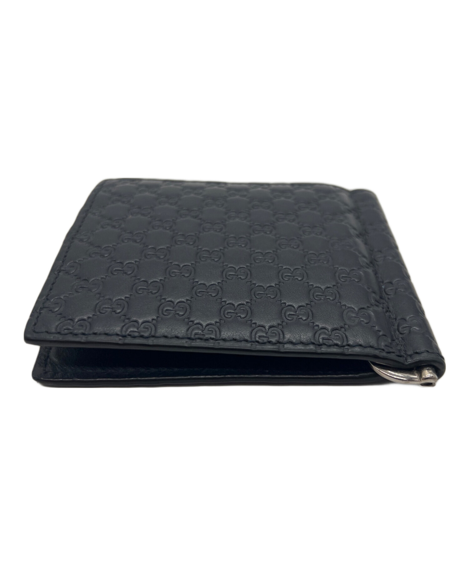 GUCCI ネイビー マネークリップ 中古・古着通販】GUCCI (グッチ) マネークリップ ネイビー