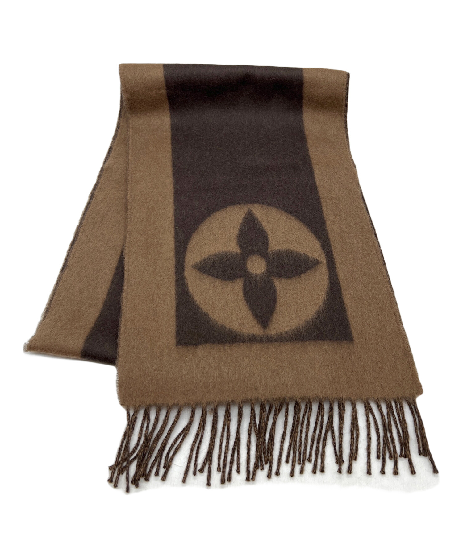 LOUIS VUITTON ミンクマフラー ブラウン LOUIS VUITTON ミンクマフラー ブラウン