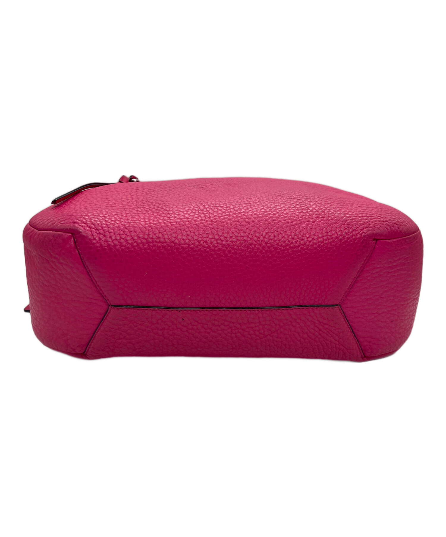中古・古着通販】COACH (コーチ) 2WAYバッグ ショッキングピンク 