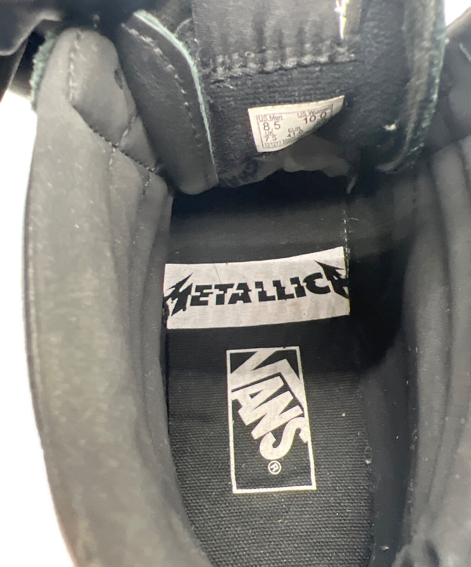 中古・古着通販】VANS (バンズ) METALLICA (メタリカ) Vans Sk8-Hi Re 