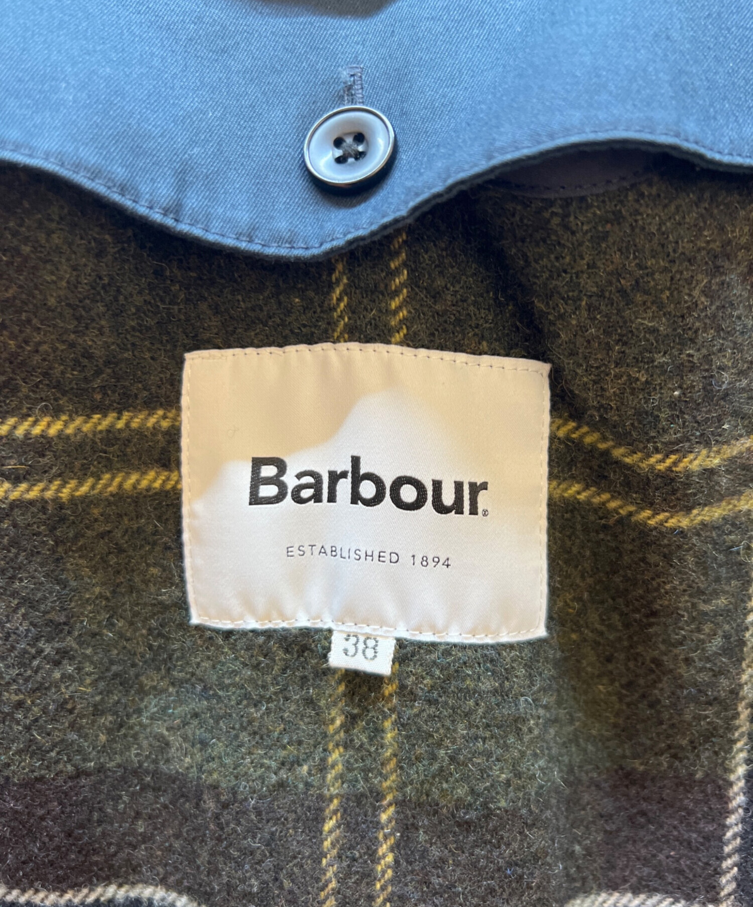 中古・古着通販】Barbour (バブアー) カバーオール ブルー サイズ:38