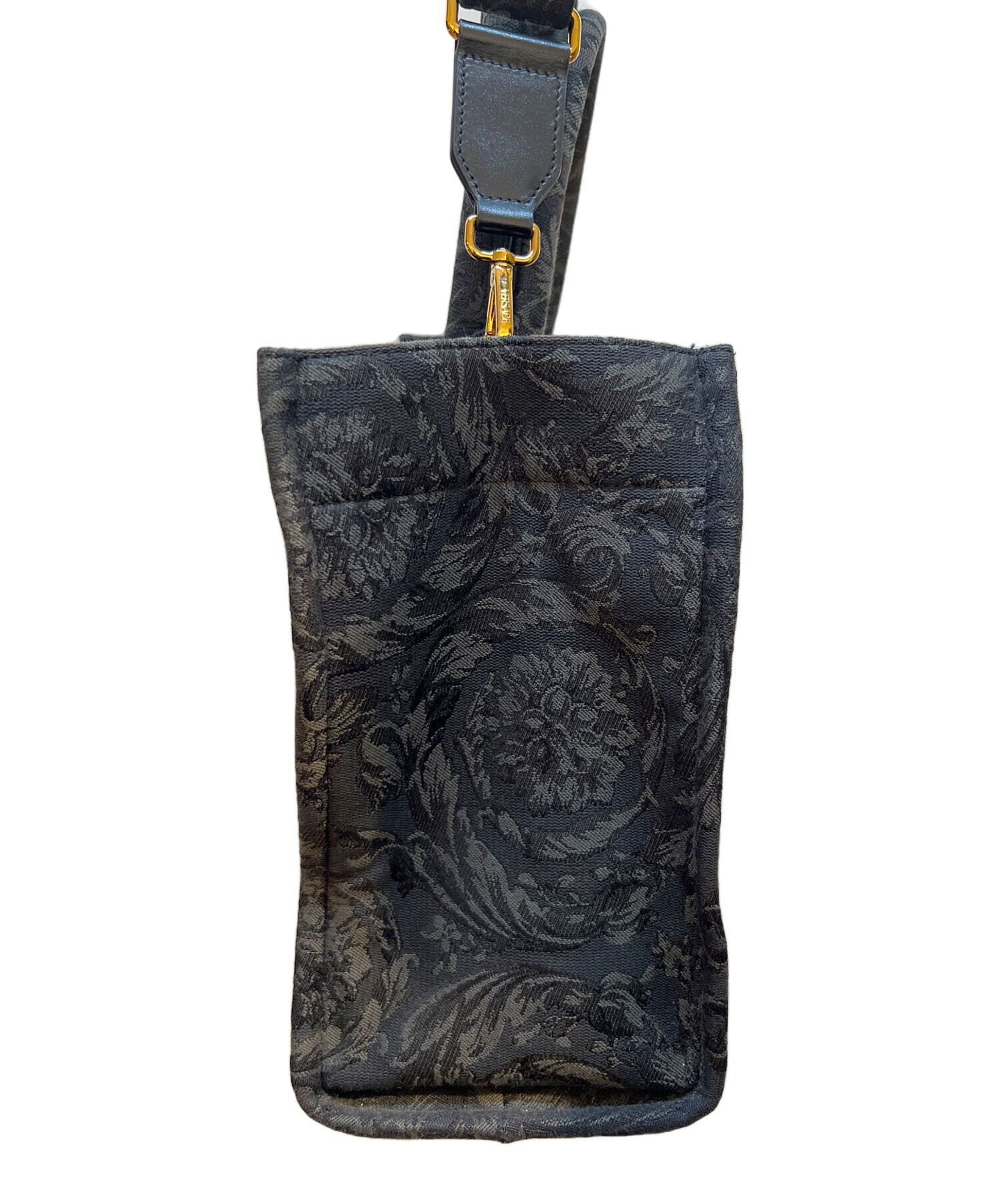 中古・古着通販】VERSACE (ヴェルサーチェ) 2WAYバッグ ブラック 
