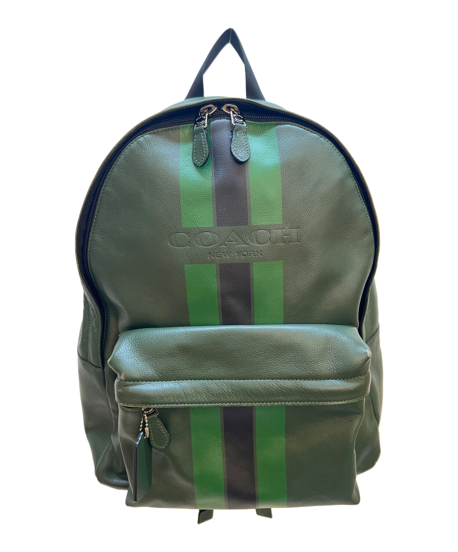 中古・古着通販】COACH (コーチ) リュック グリーン｜ブランド・古着 
