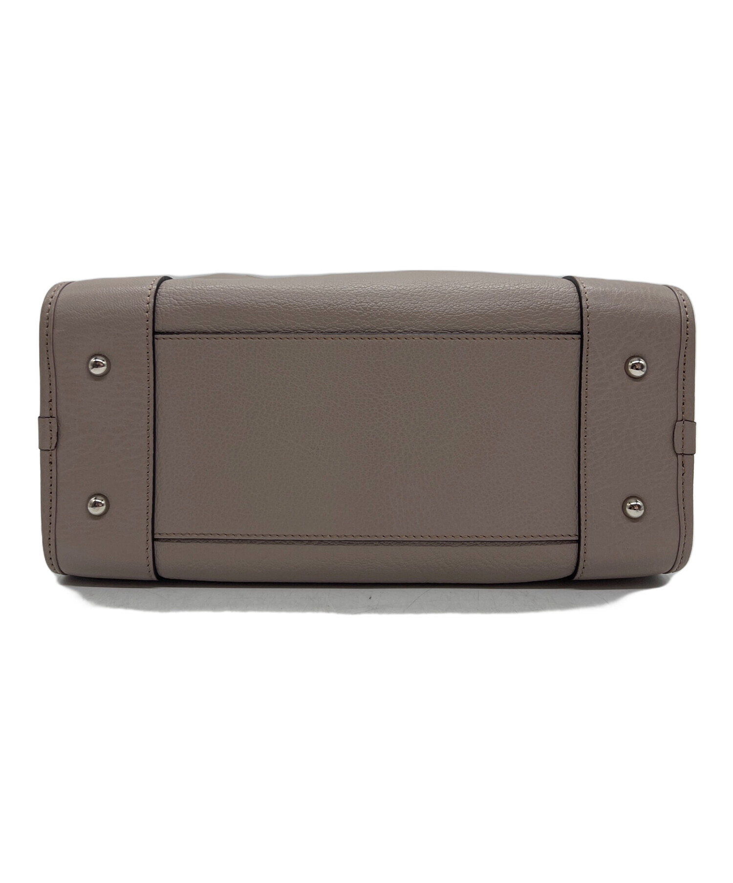 中古・古着通販】LOEWE (ロエベ) ハンドバッグ/アマソナ28 グレージュ 